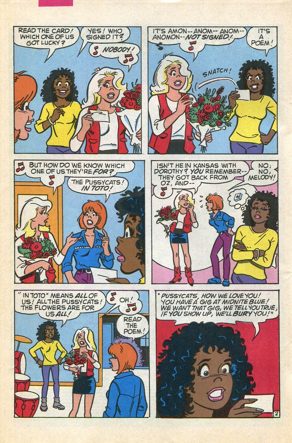 Read online Josie and the Pussycats (1993) comic -  Issue #2 - 4