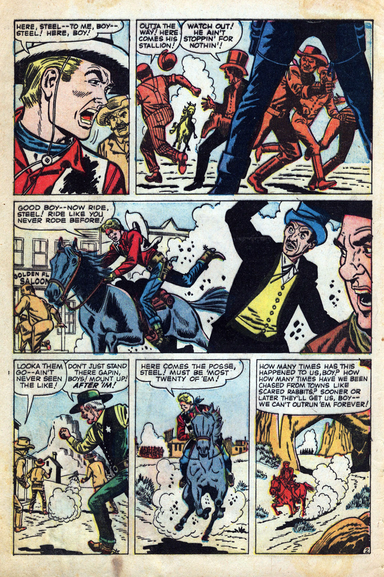 Read online Gunsmoke Western comic -  Issue #52 - 4