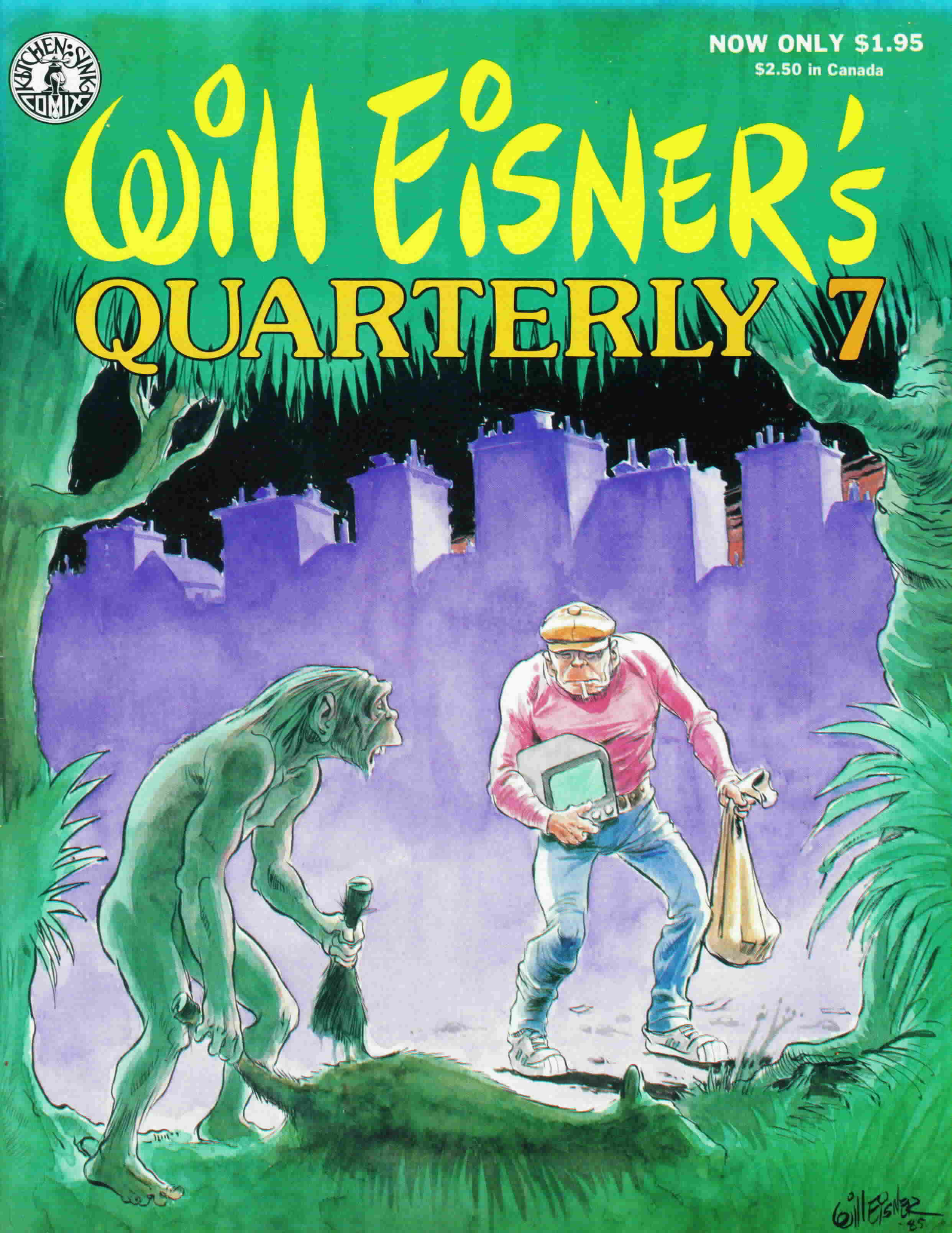 Read online Will Eisner's Quarterly comic -  Issue #7 - 1