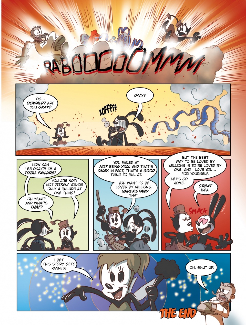 Read online Epic Mickey: Tales of the Wasteland comic -  Issue # Oswald the Lucky Duck - 9