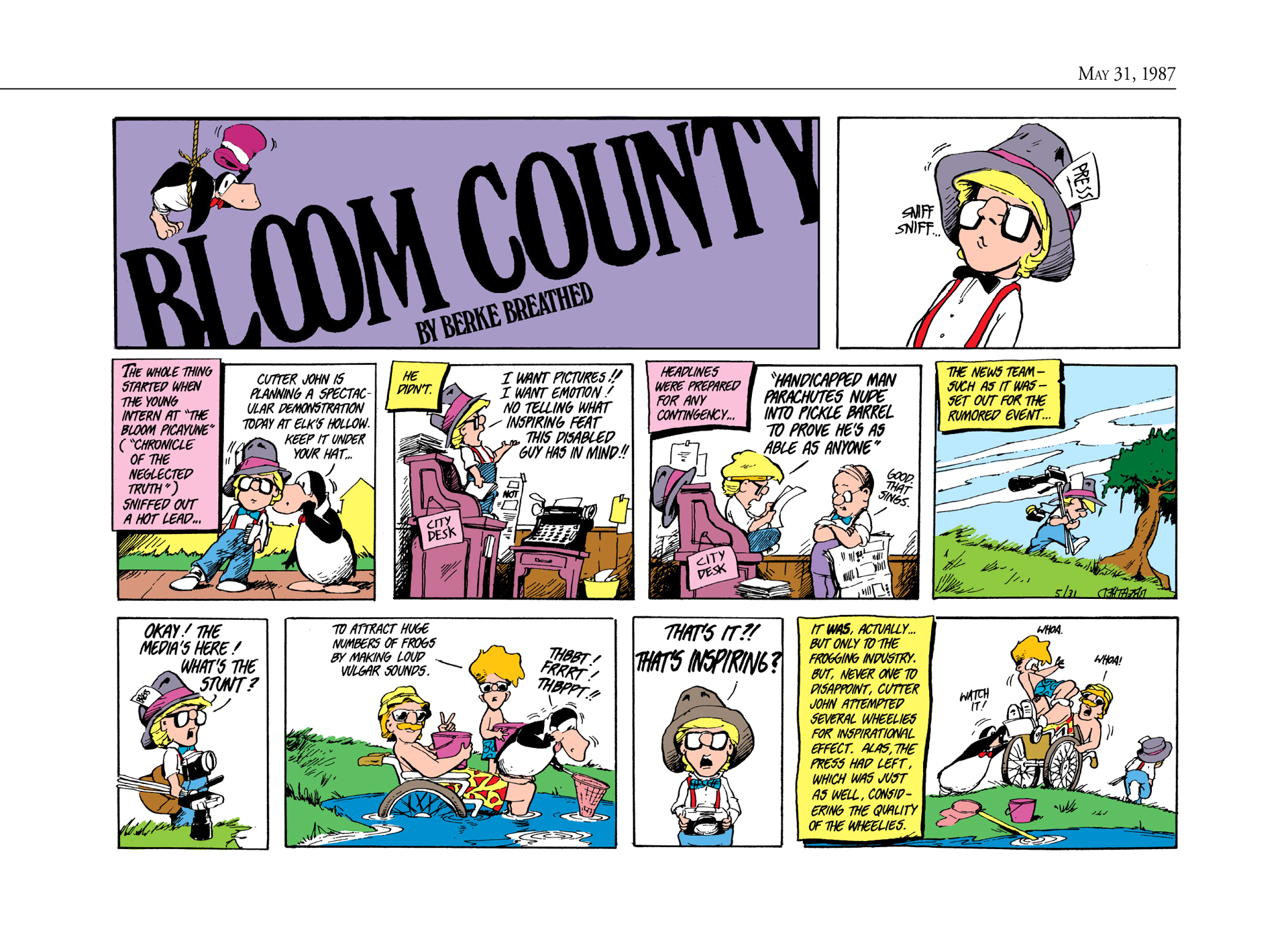 Read online The Bloom County Digital Library comic -  Issue # TPB 7 (Part 2) - 57