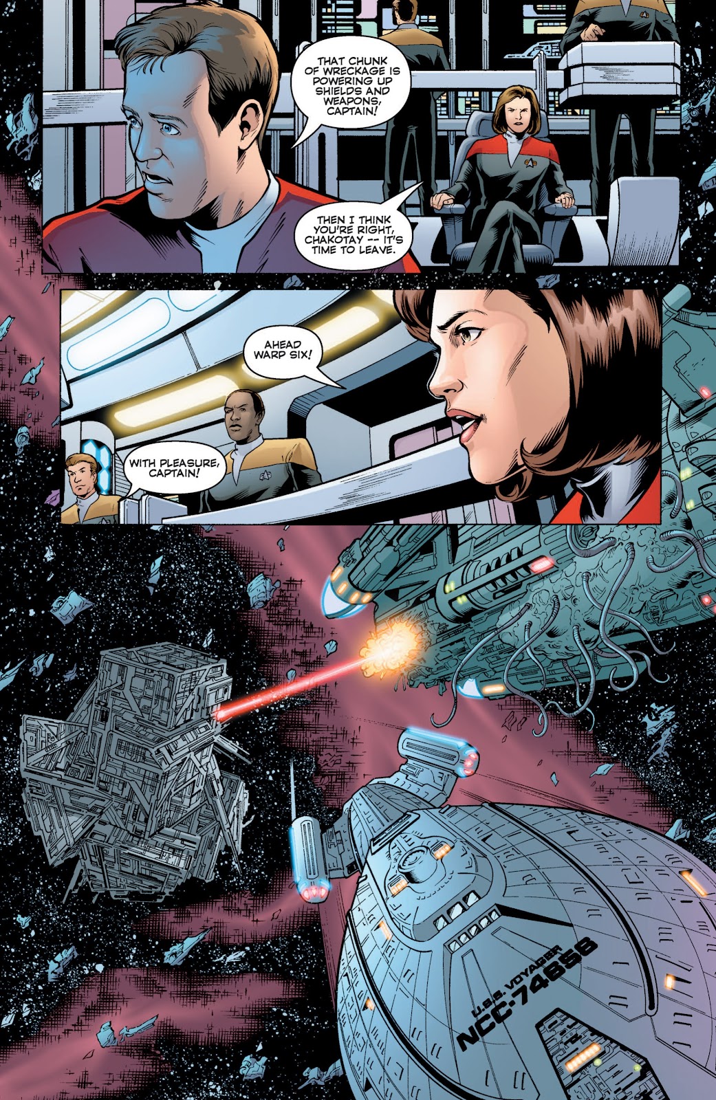 Star Trek: Voyager--Encounters with the Unknown issue TPB - Page 44