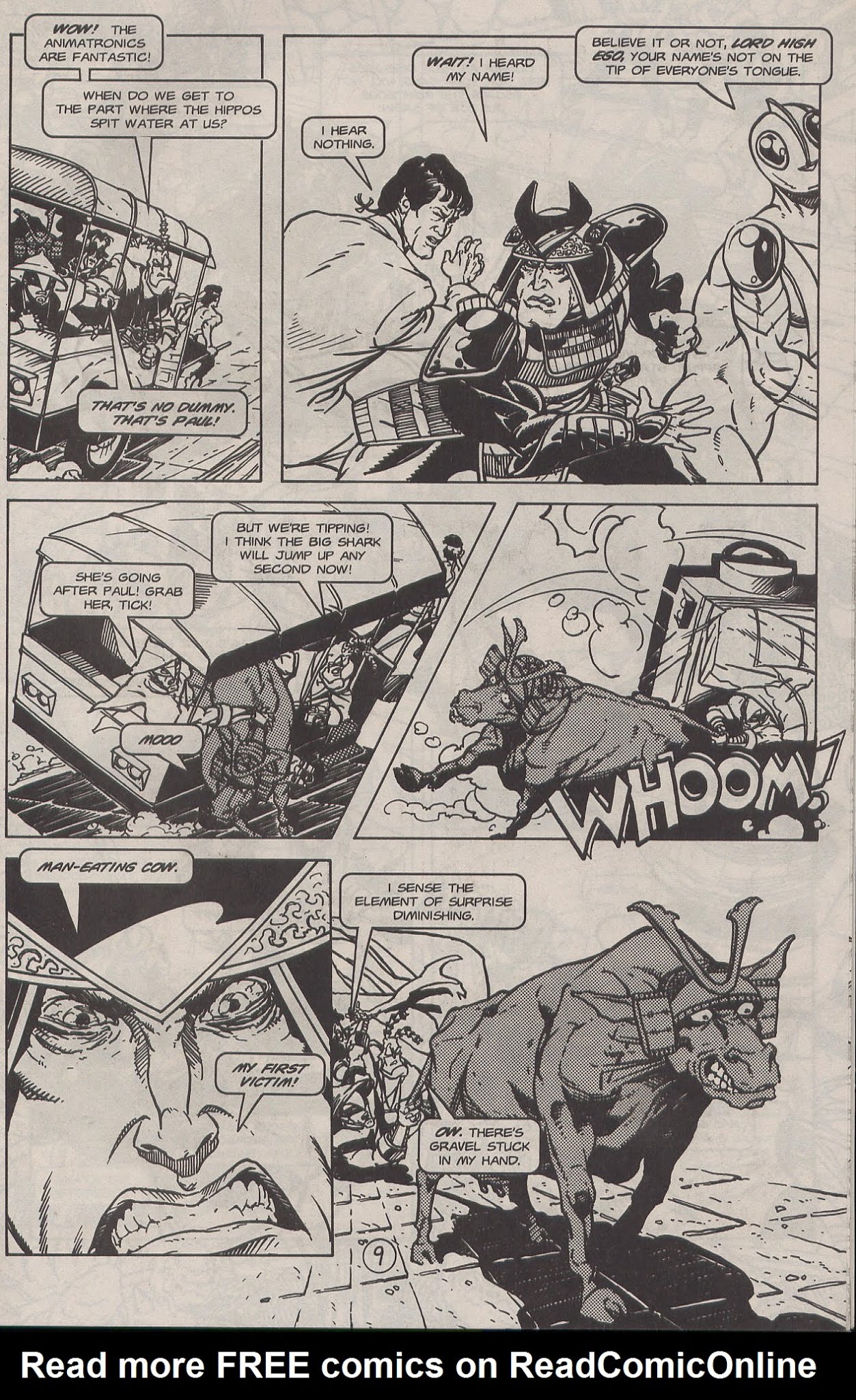 Read online Man-Eating Cow comic -  Issue #10 - 10