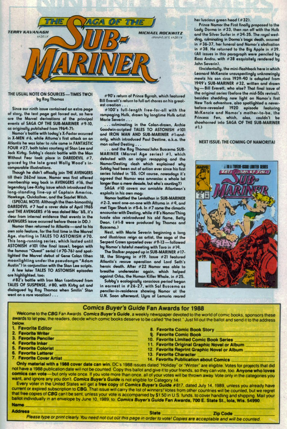 Read online Saga of the Sub-Mariner comic -  Issue #10 - 24