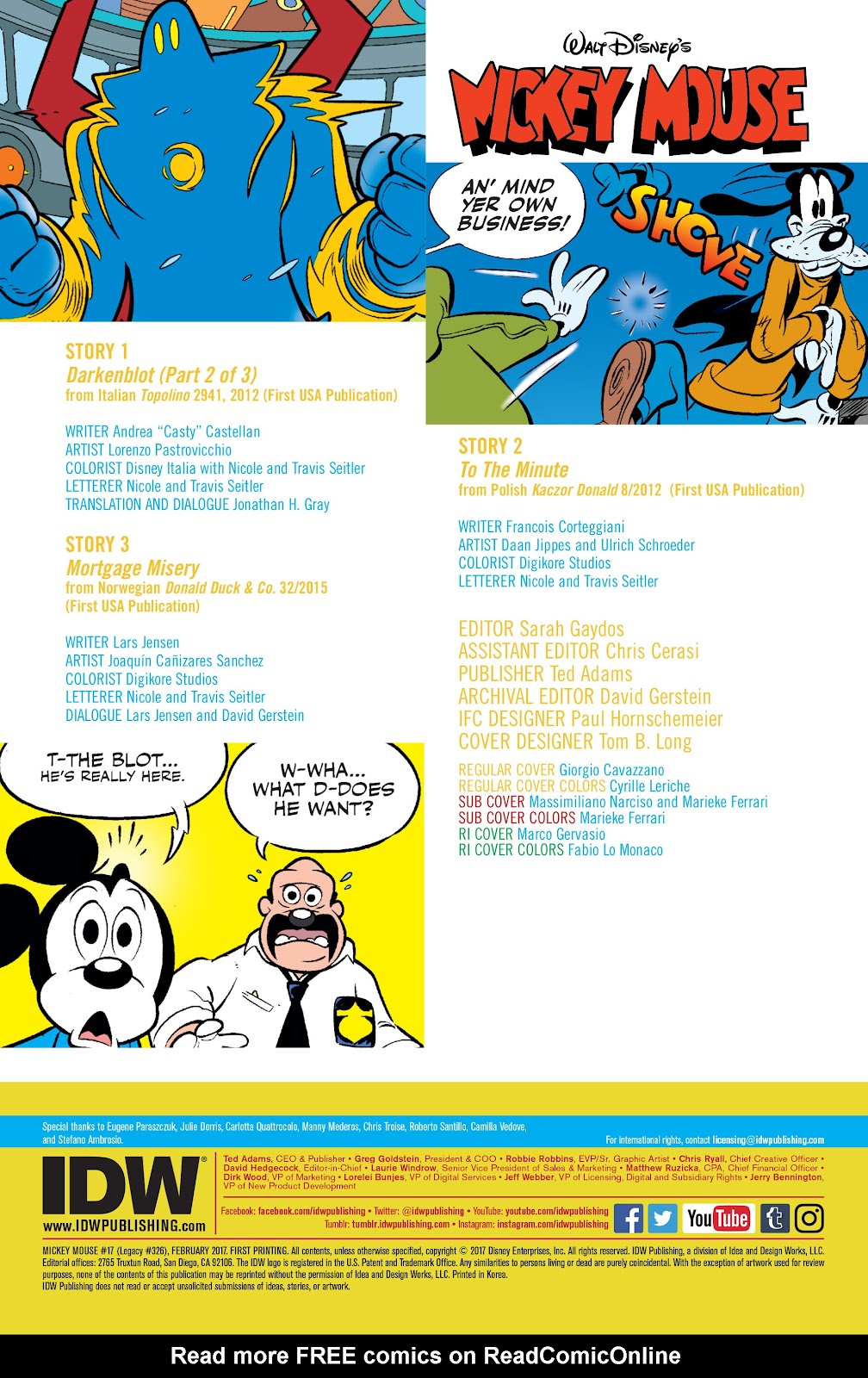 Mickey Mouse (2015) issue 17 - Page 2