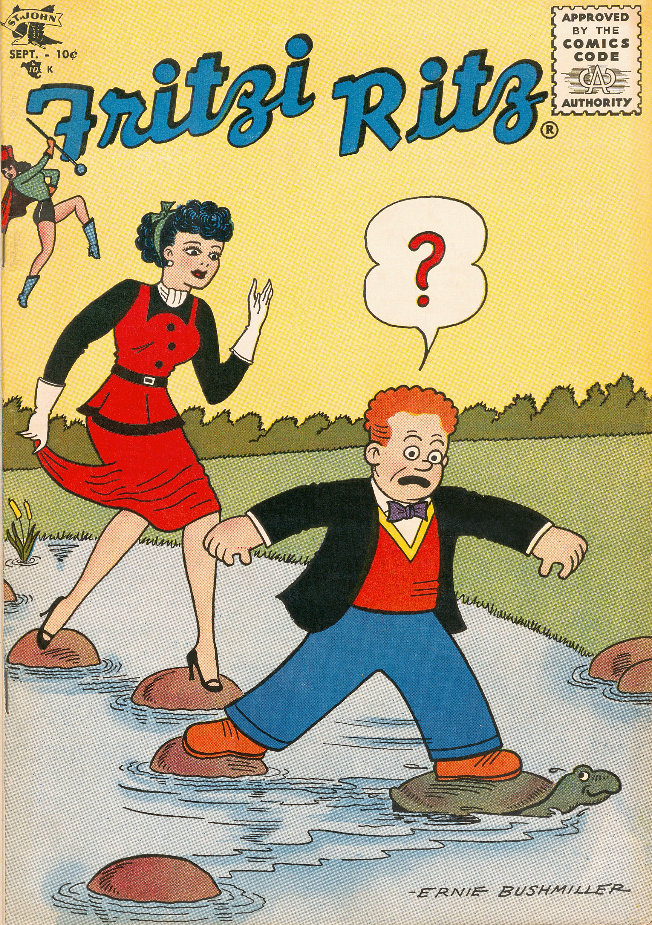 Read online Fritzi Ritz (1953) comic -  Issue #38 - 1