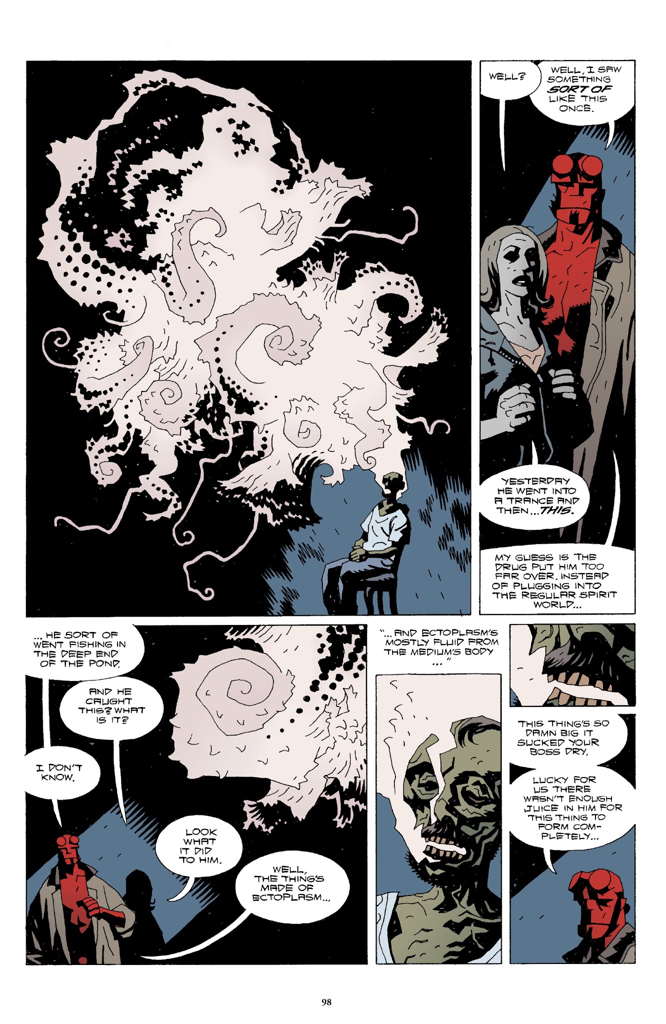 Read online Hellboy The Complete Short Stories comic -  Issue # TPB 2 (Part 1) - 99