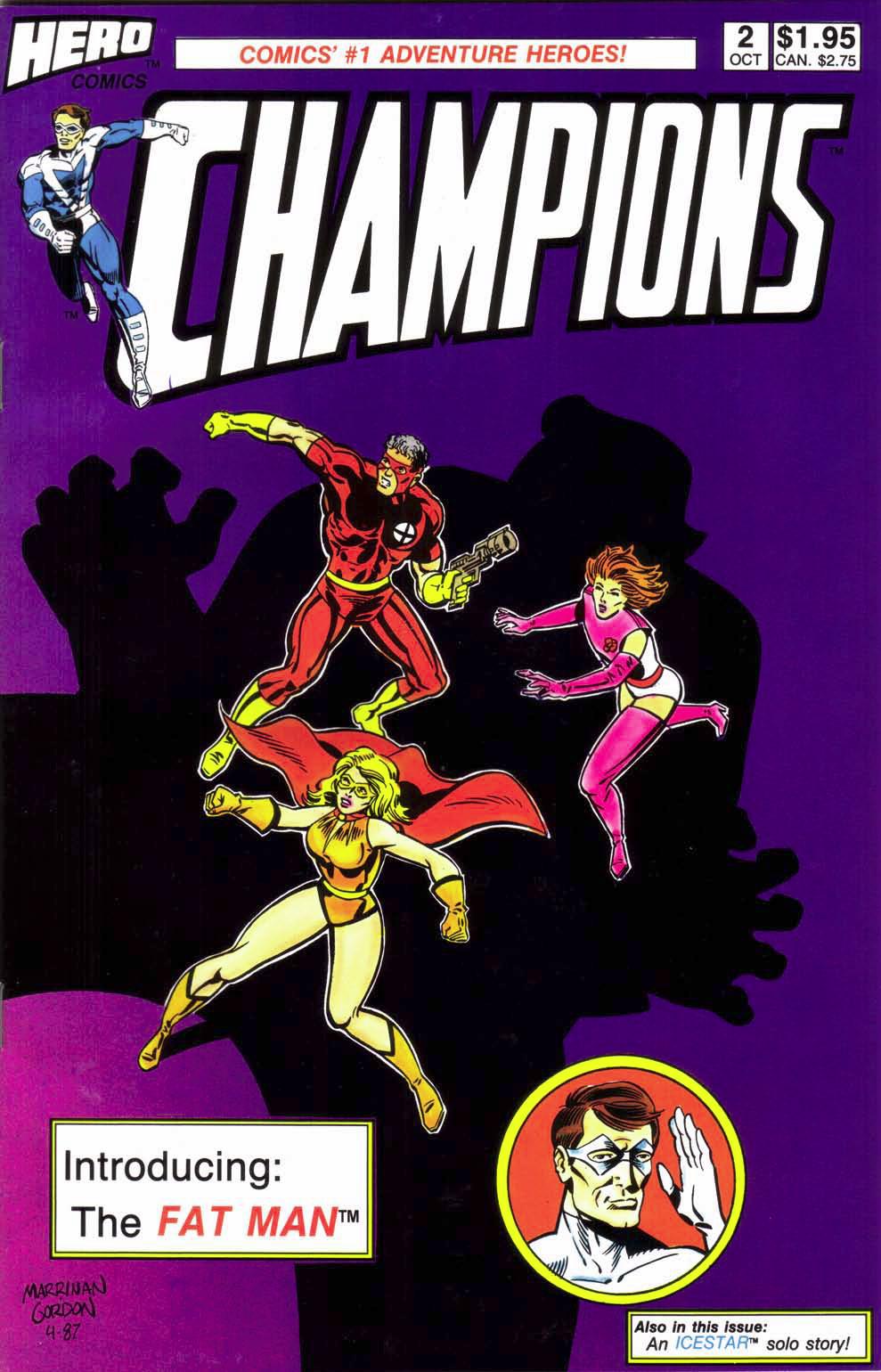 Read online Champions (1987) comic -  Issue #2 - 1