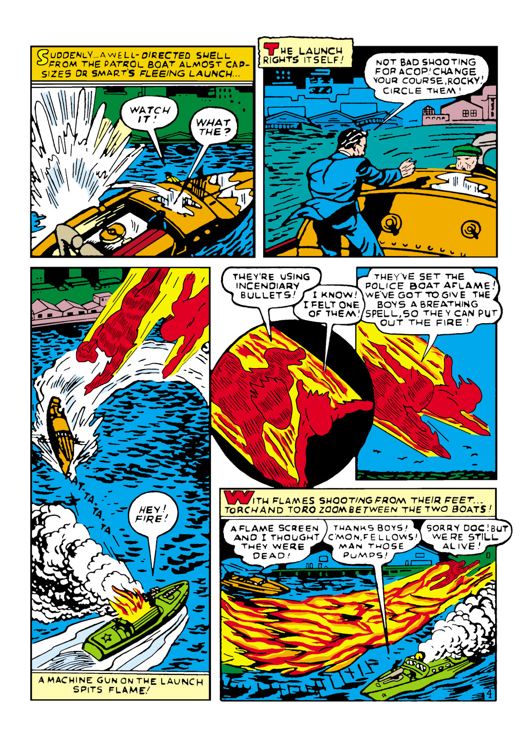 Read online The Human Torch (1940) comic -  Issue #5a - 28