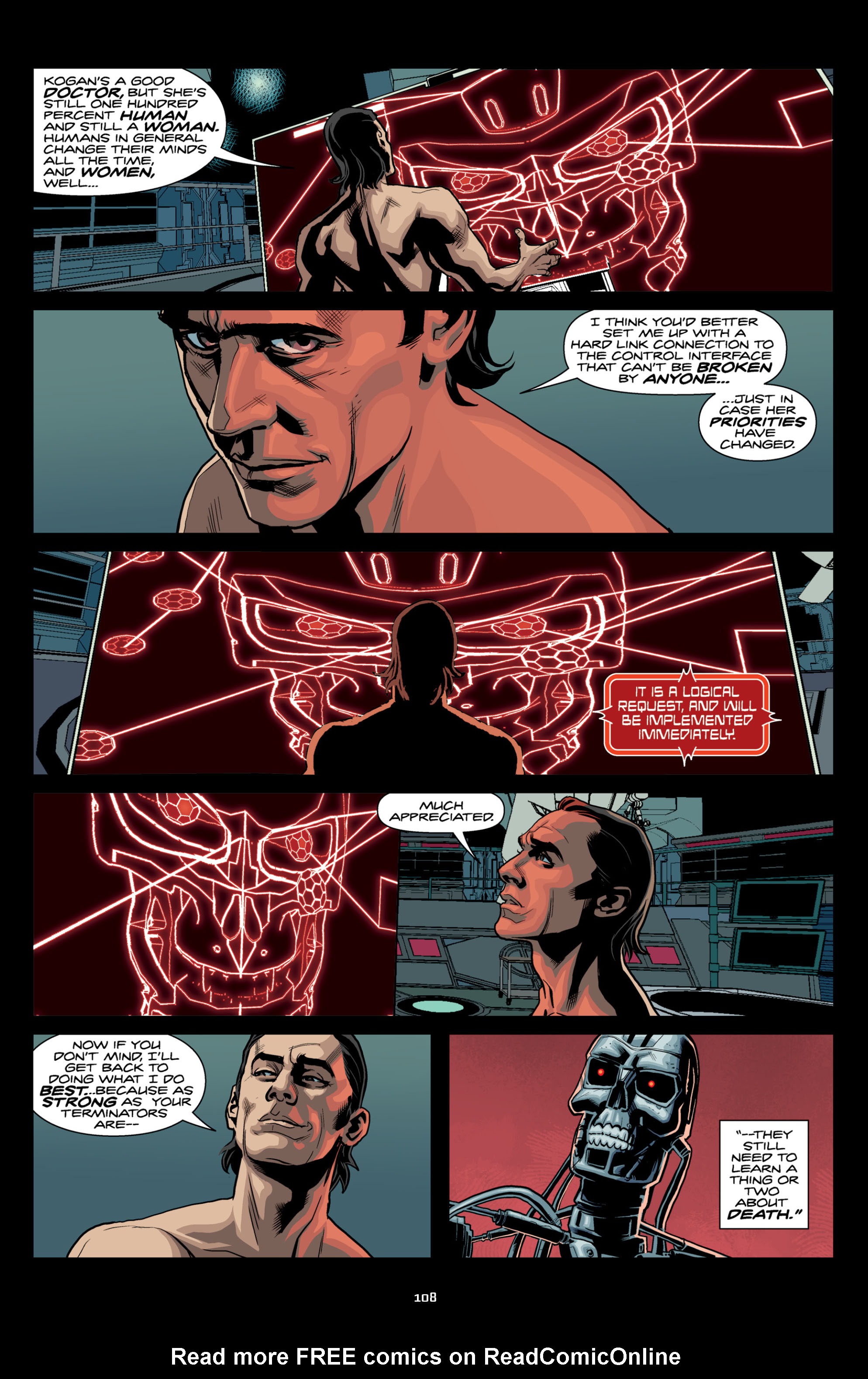 Read online Terminator Salvation: The Final Battle comic -  Issue # TPB 1 - 106