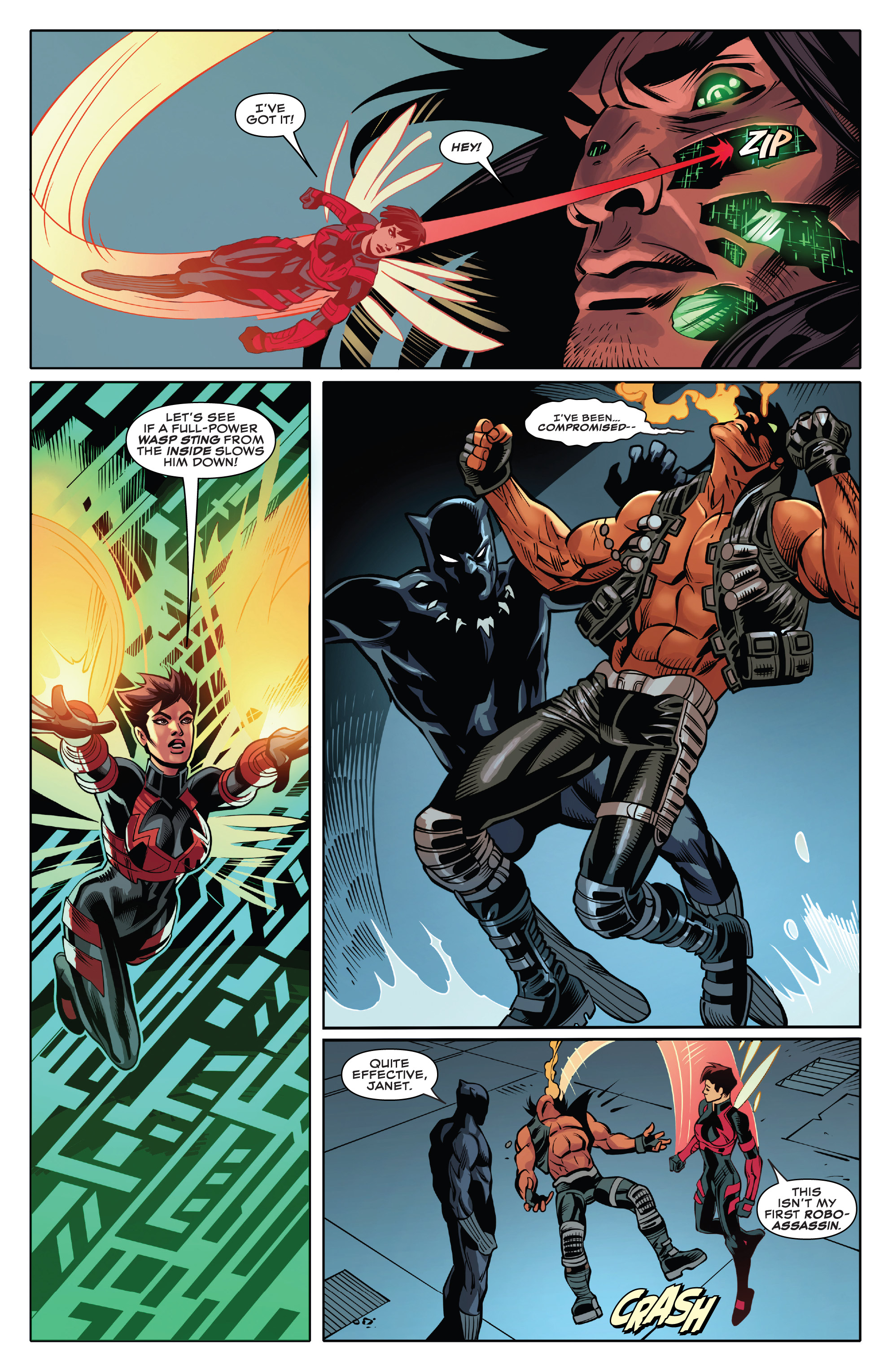 Read online Black Panther and the Agents of Wakanda comic -  Issue #5 - 20
