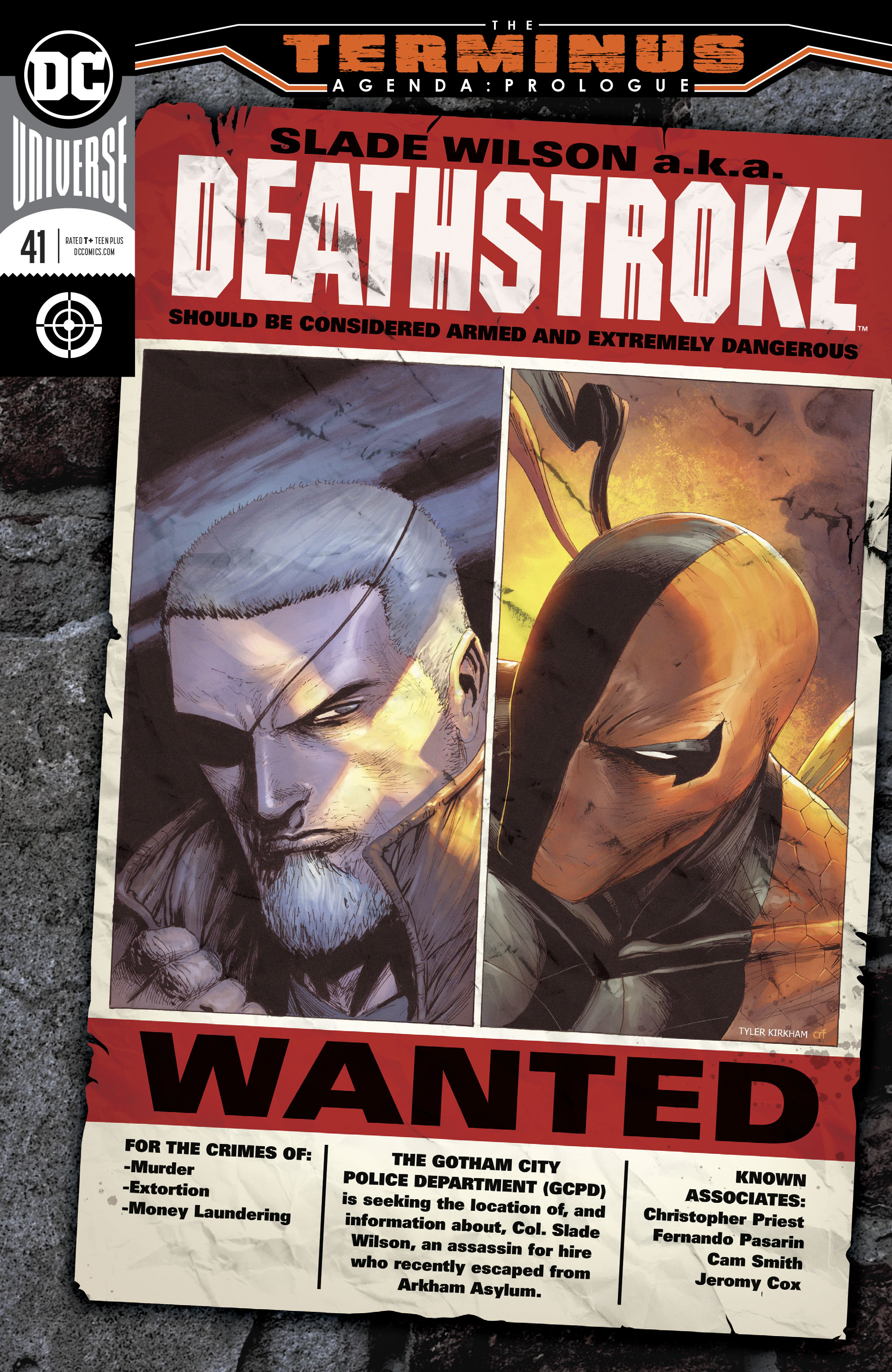 Read online Deathstroke (2016) comic -  Issue #41 - 1