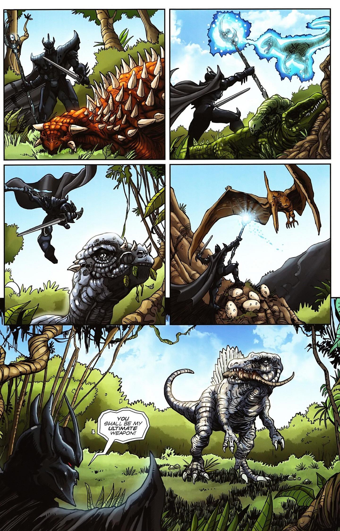 Read online Jurassic StrikeForce 5 comic -  Issue #3 - 14