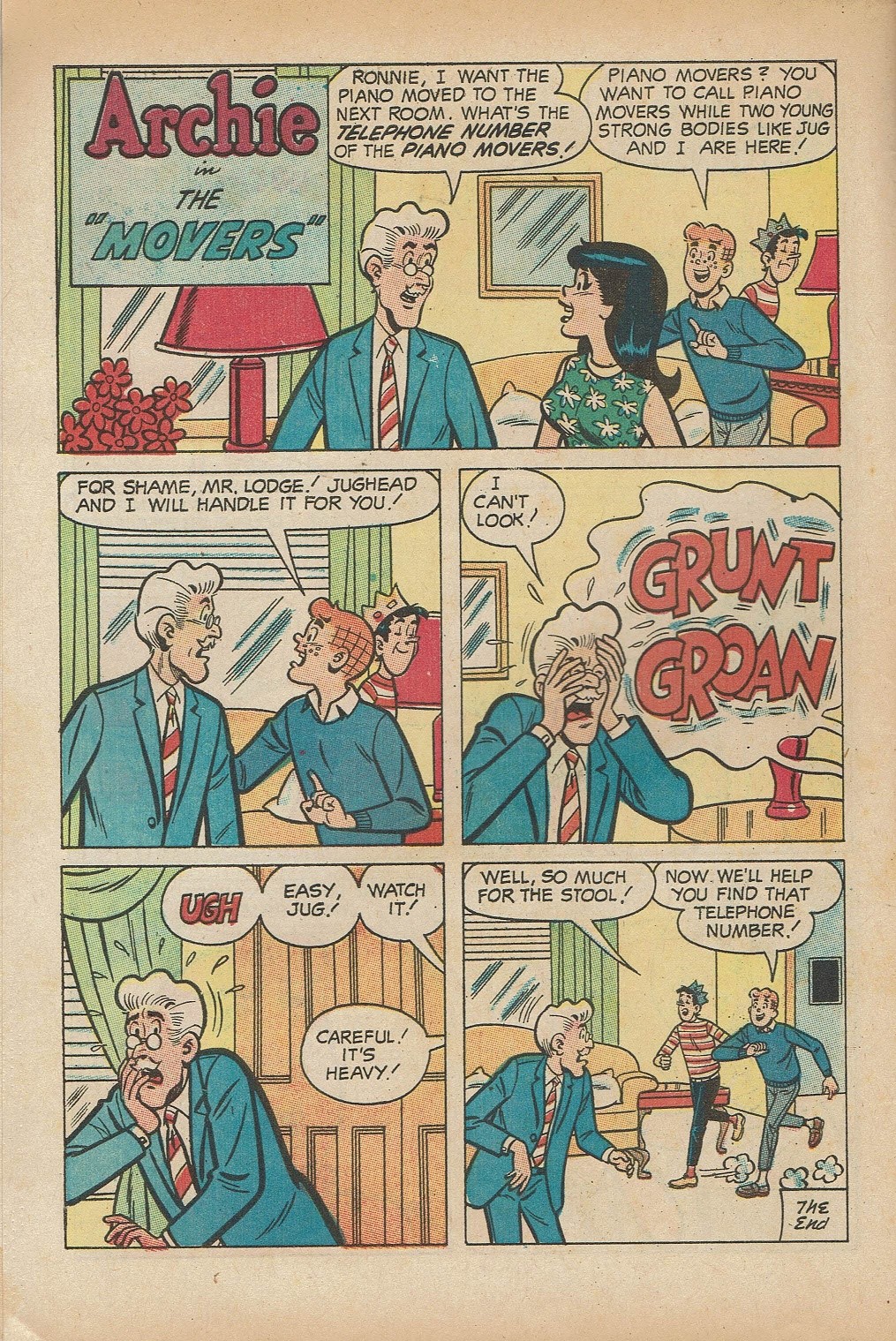 Read online Archie's Joke Book Magazine comic -  Issue #132 - 6
