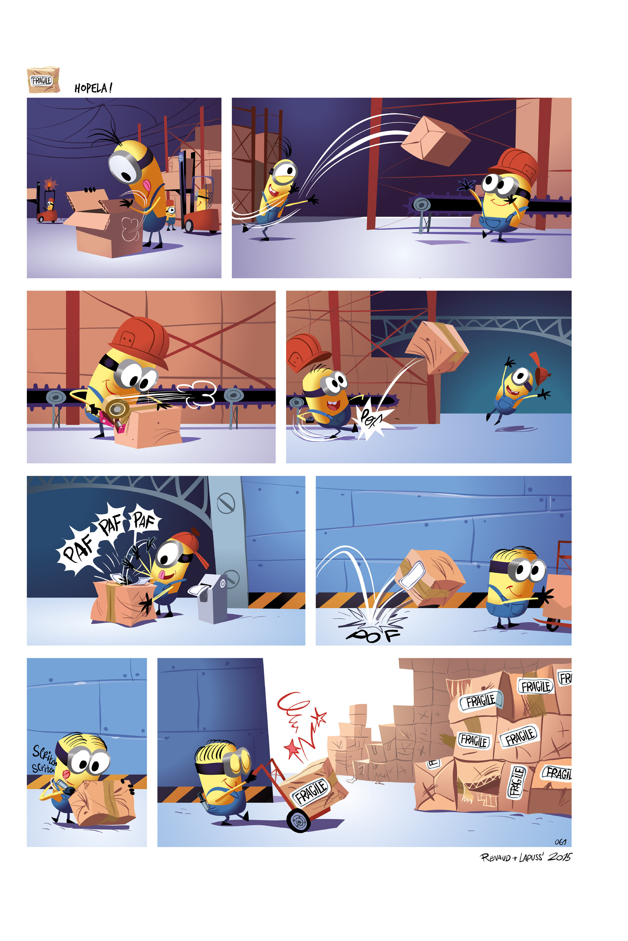 Read online Minions comic -  Issue #2 - 13