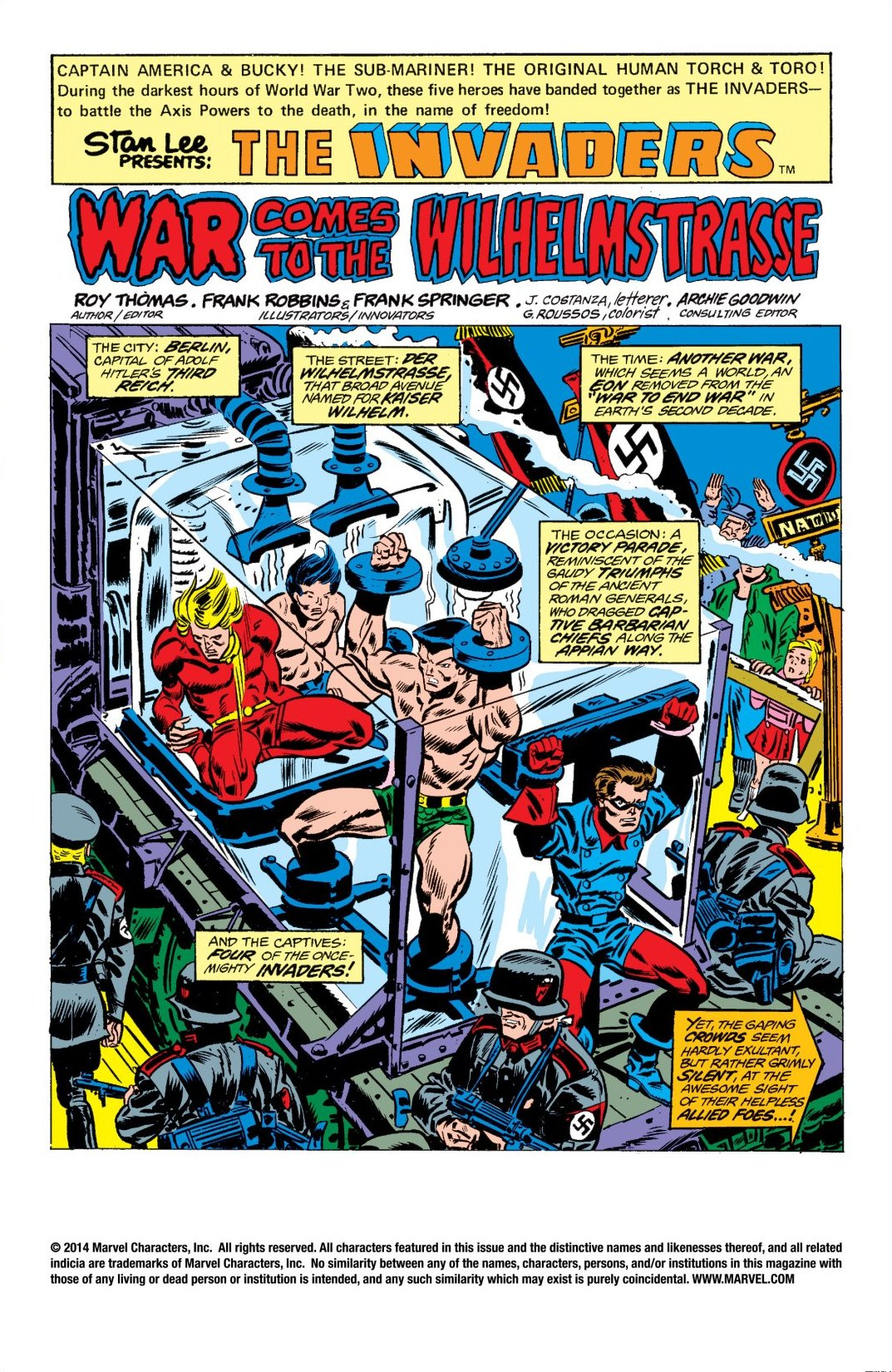 Read online The Invaders Classic comic -  Issue # TPB 1 (Part 4) - 67