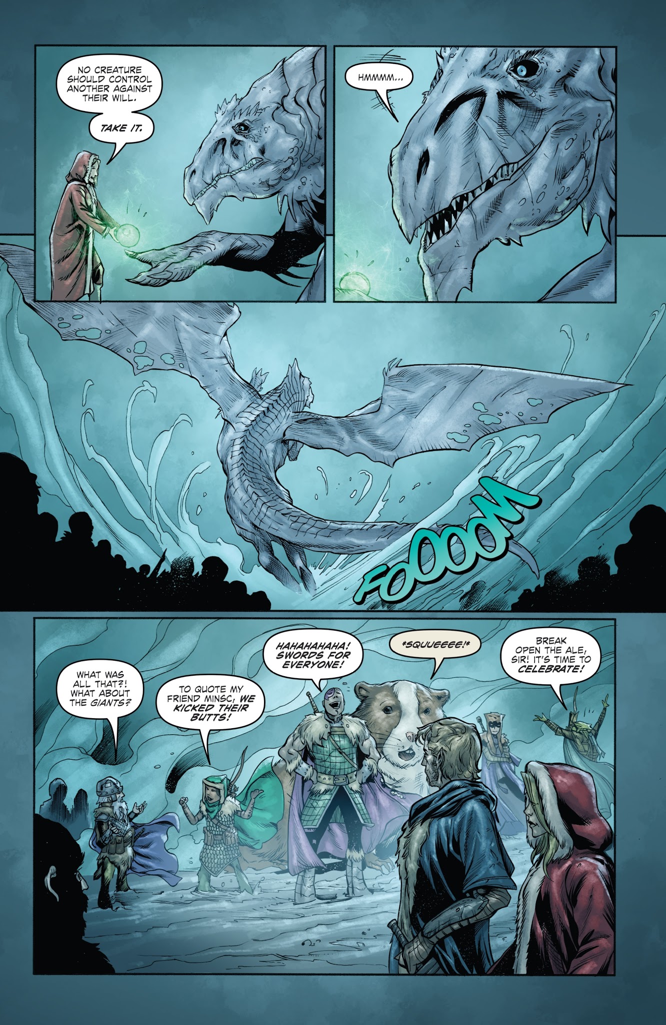 Read online Dungeons & Dragons: Frost Giant's Fury comic -  Issue #5 - 21