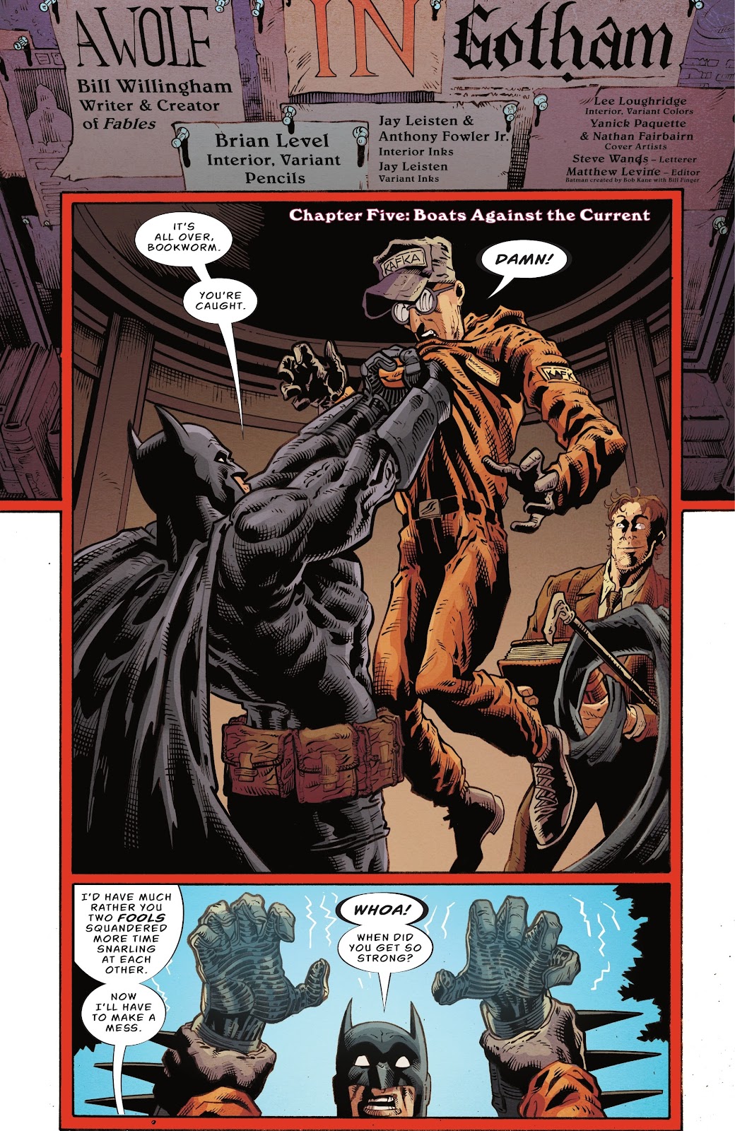 Batman Vs. Bigby! A Wolf In Gotham issue 5 - Page 3