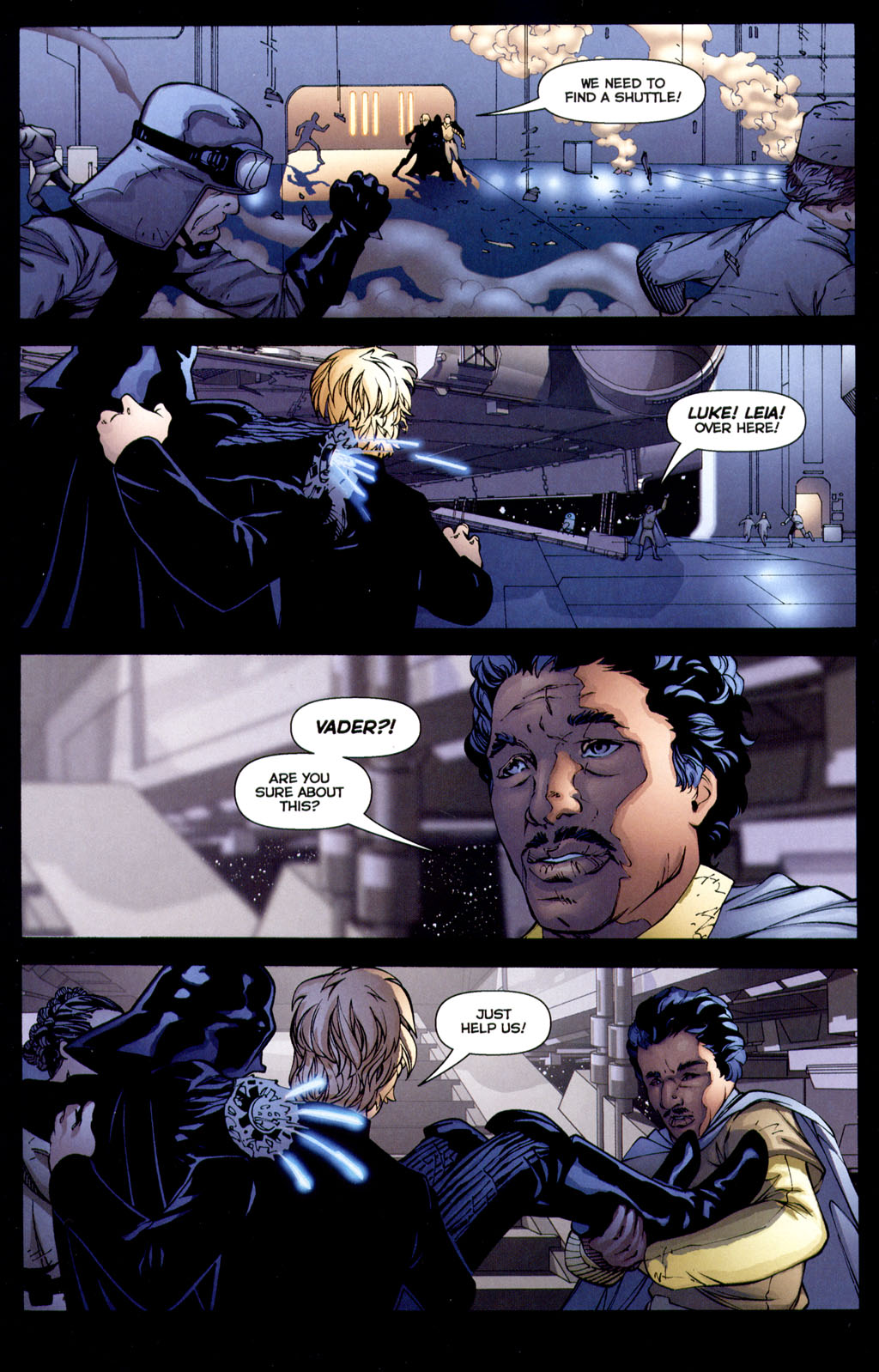 Read online Star Wars: Infinities - Return of the Jedi comic -  Issue #4 - 21