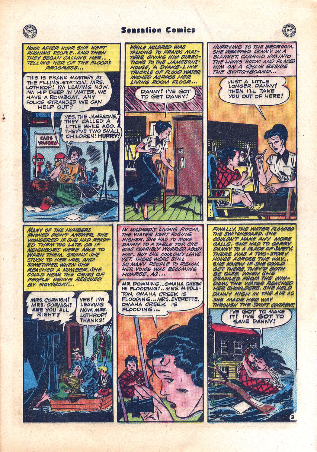 Read online Sensation (Mystery) Comics comic -  Issue #94 - 19