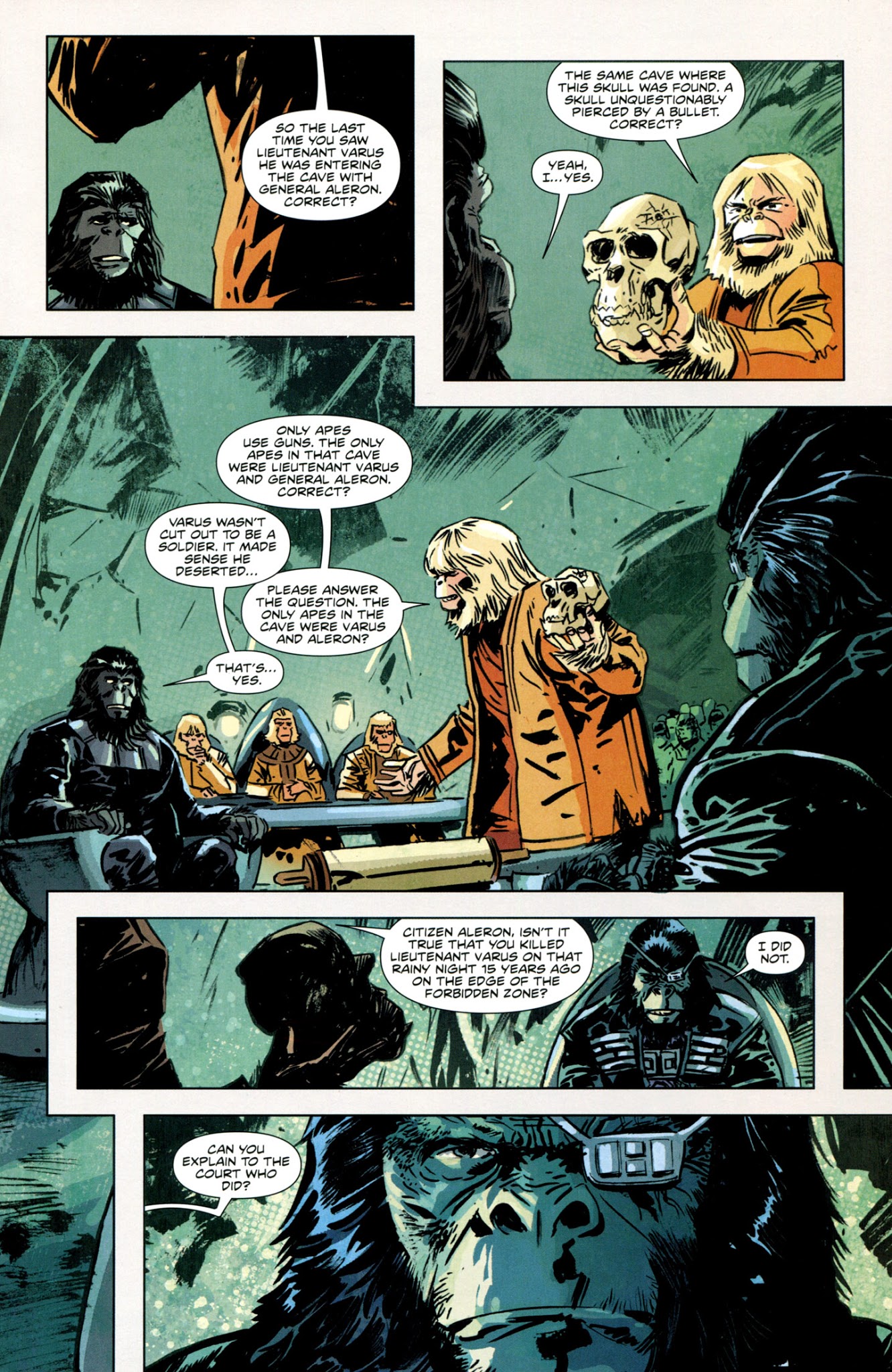 Read online Betrayal of the Planet of the Apes comic -  Issue #2 - 11