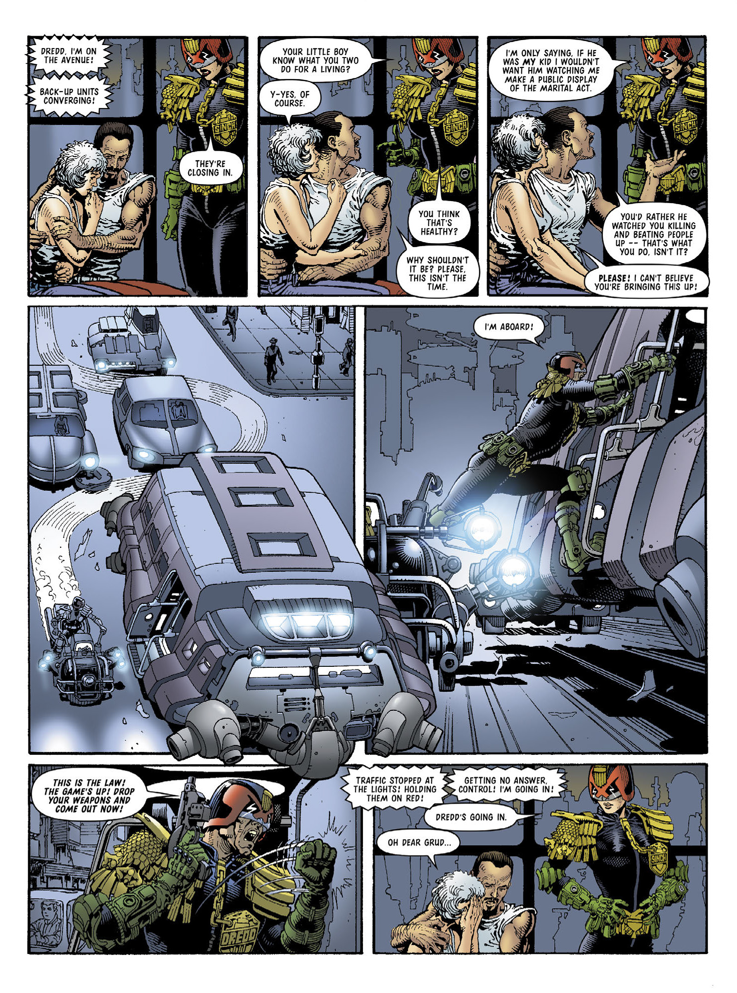 Read online Judge Dredd: The Complete Case Files comic -  Issue # TPB 38 (Part 3) - 40