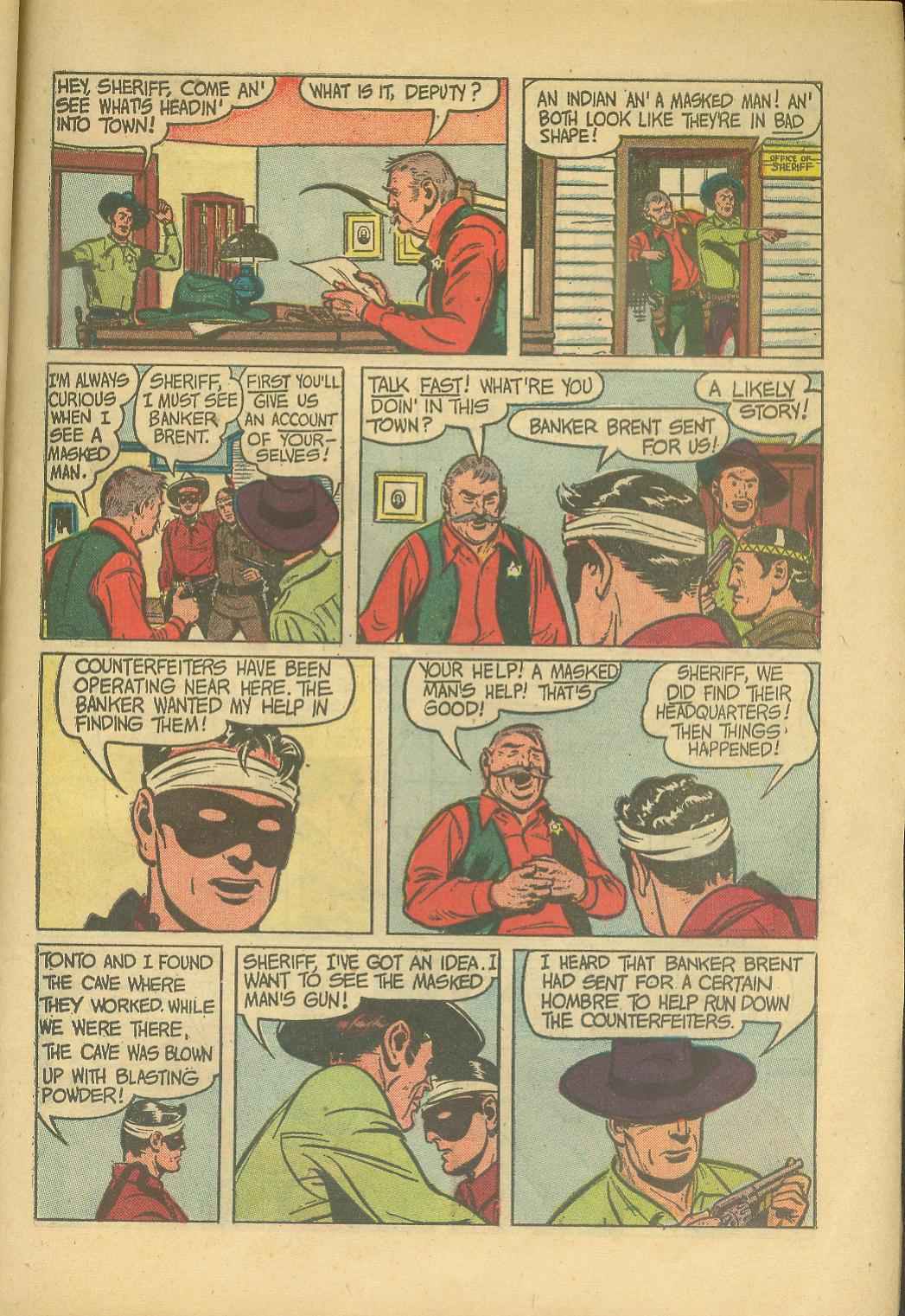 Read online The Lone Ranger (1948) comic -  Issue #25 - 35
