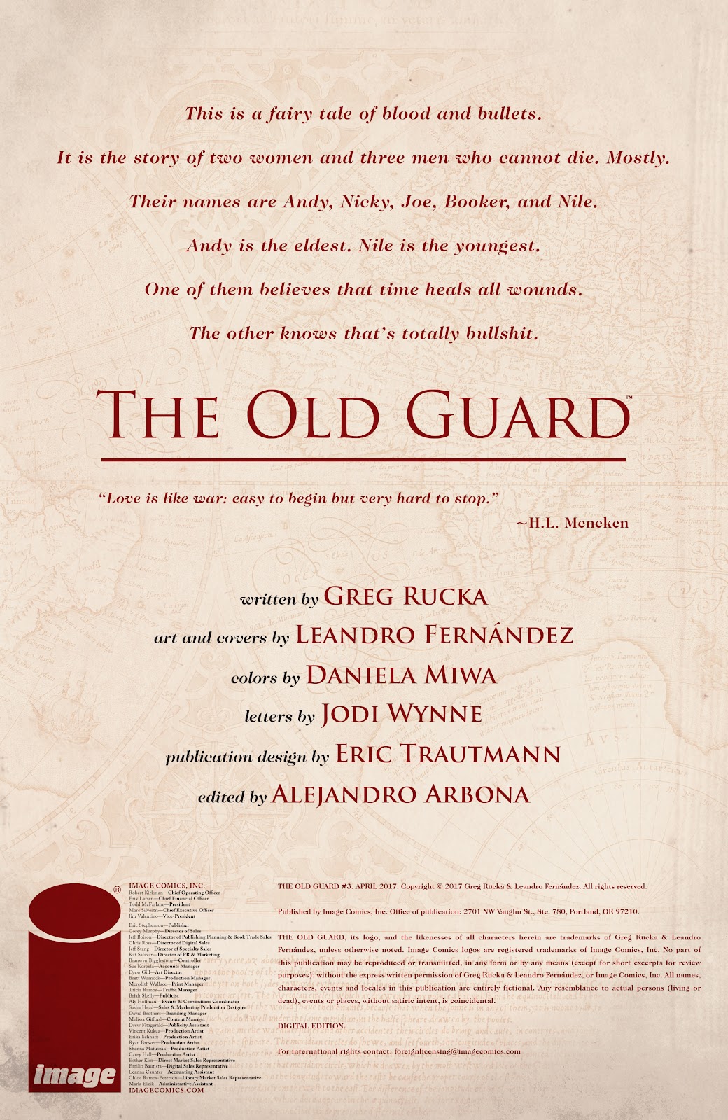 The Old Guard issue 3 - Page 2