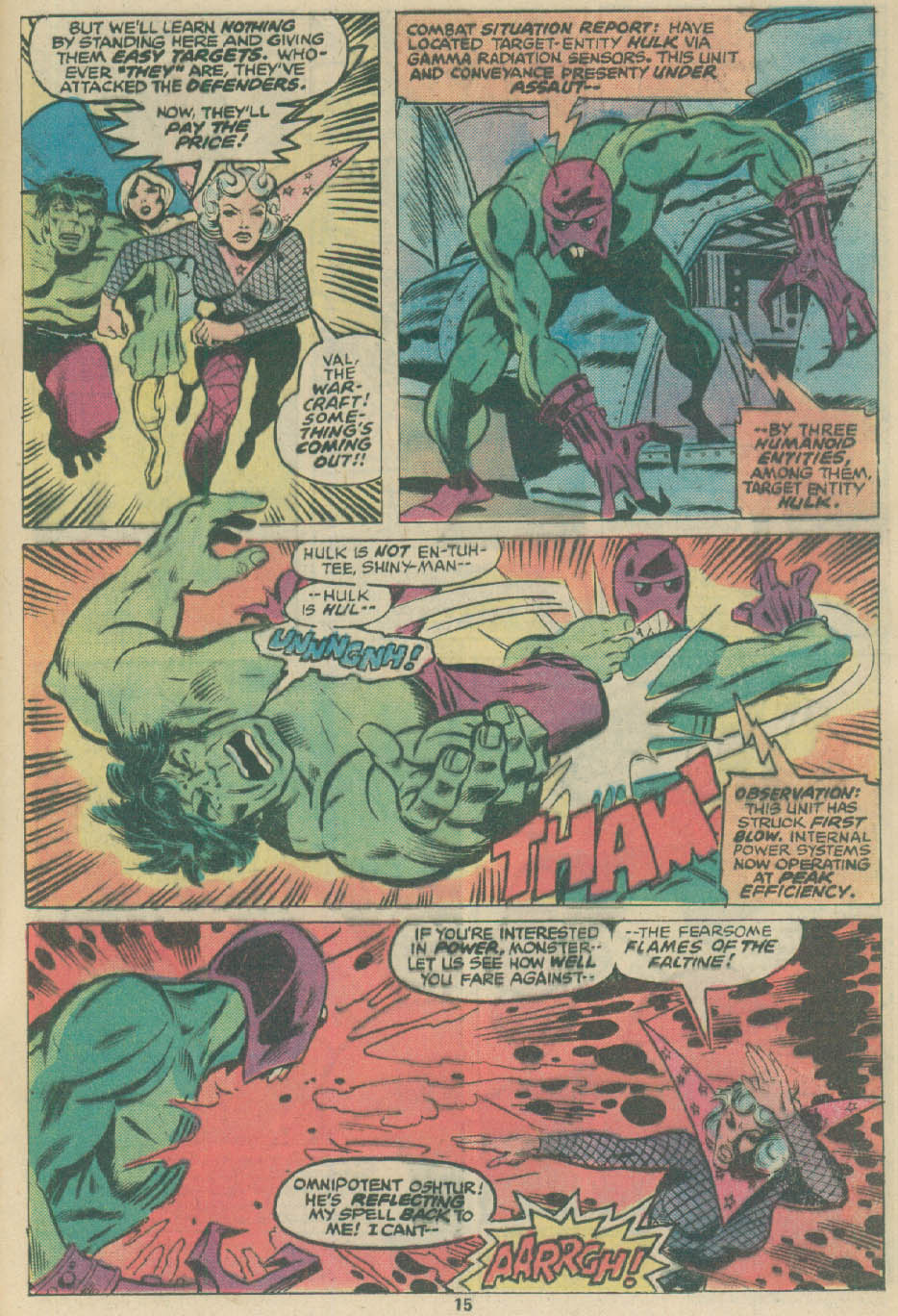 Read online The Defenders (1972) comic -  Issue #57 - 10