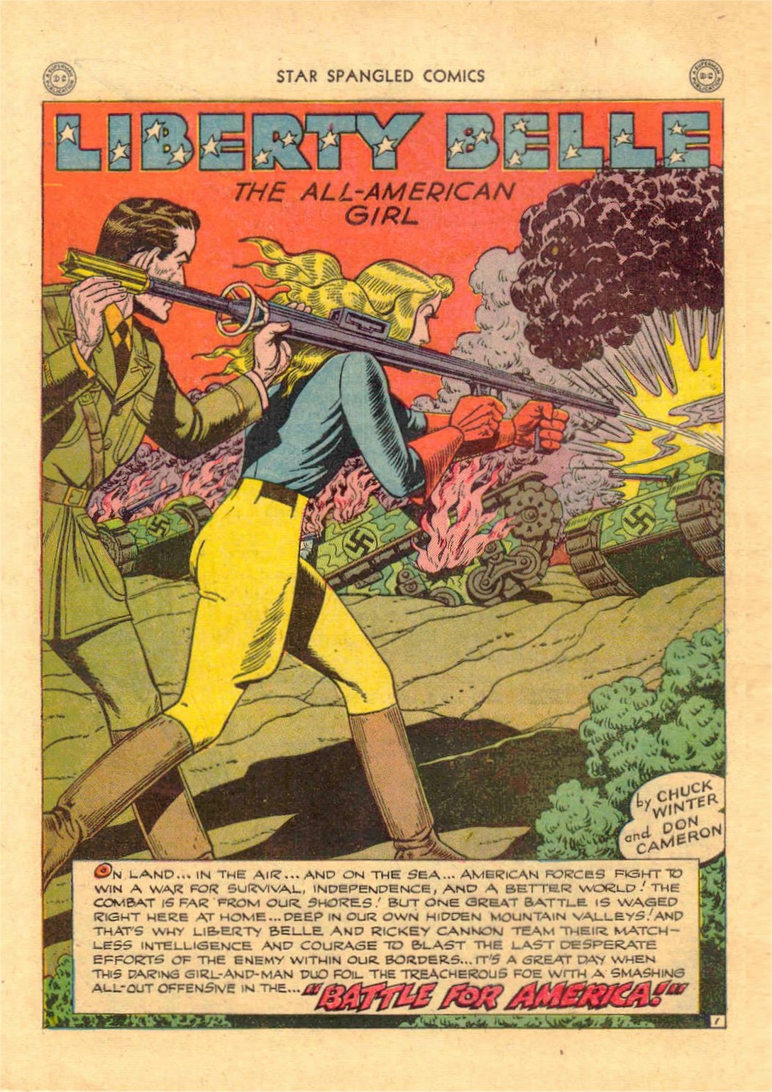 Read online Star Spangled Comics comic -  Issue #38 - 40