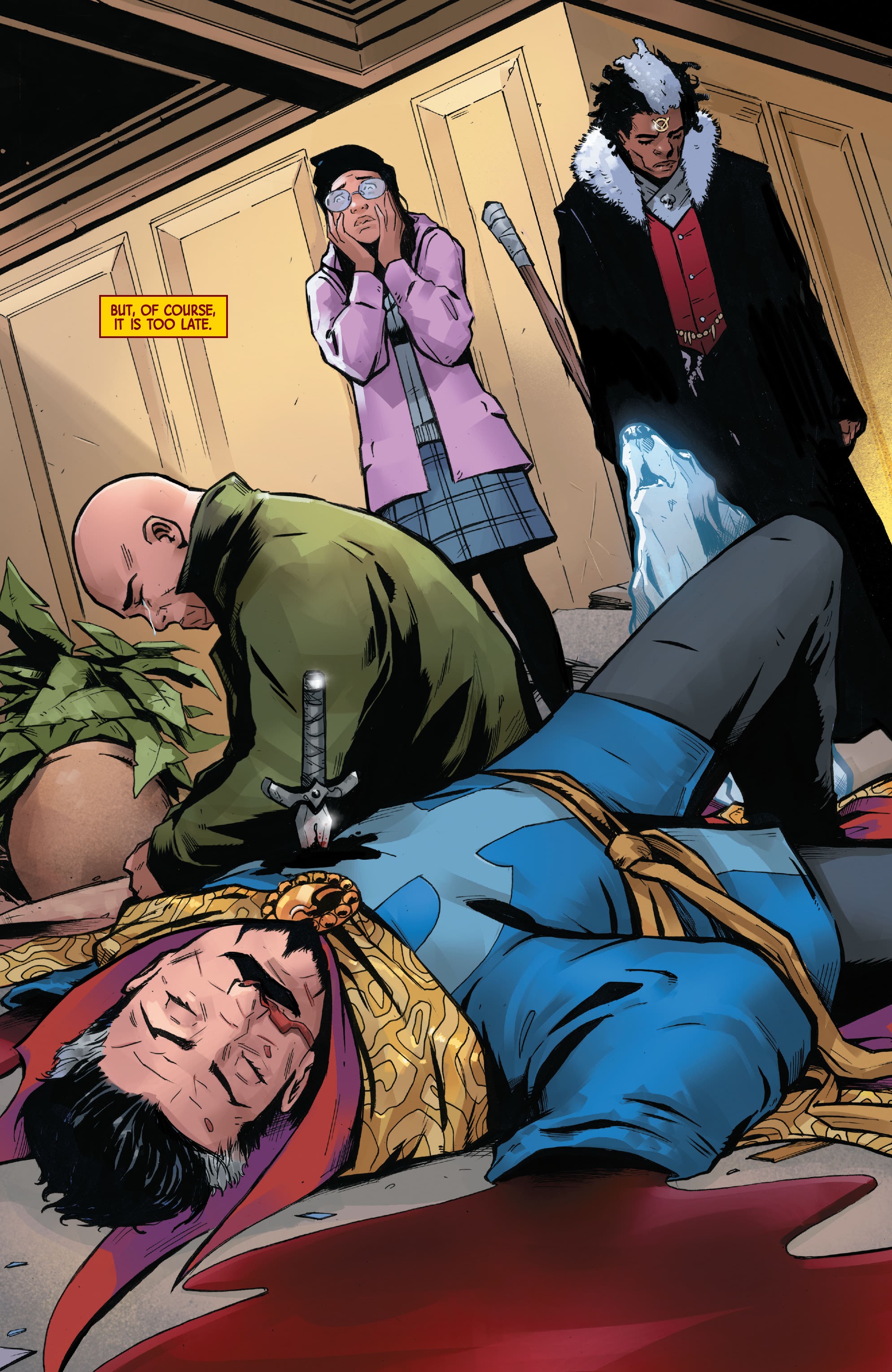 Read online Death of Doctor Strange comic -  Issue #1 - 29