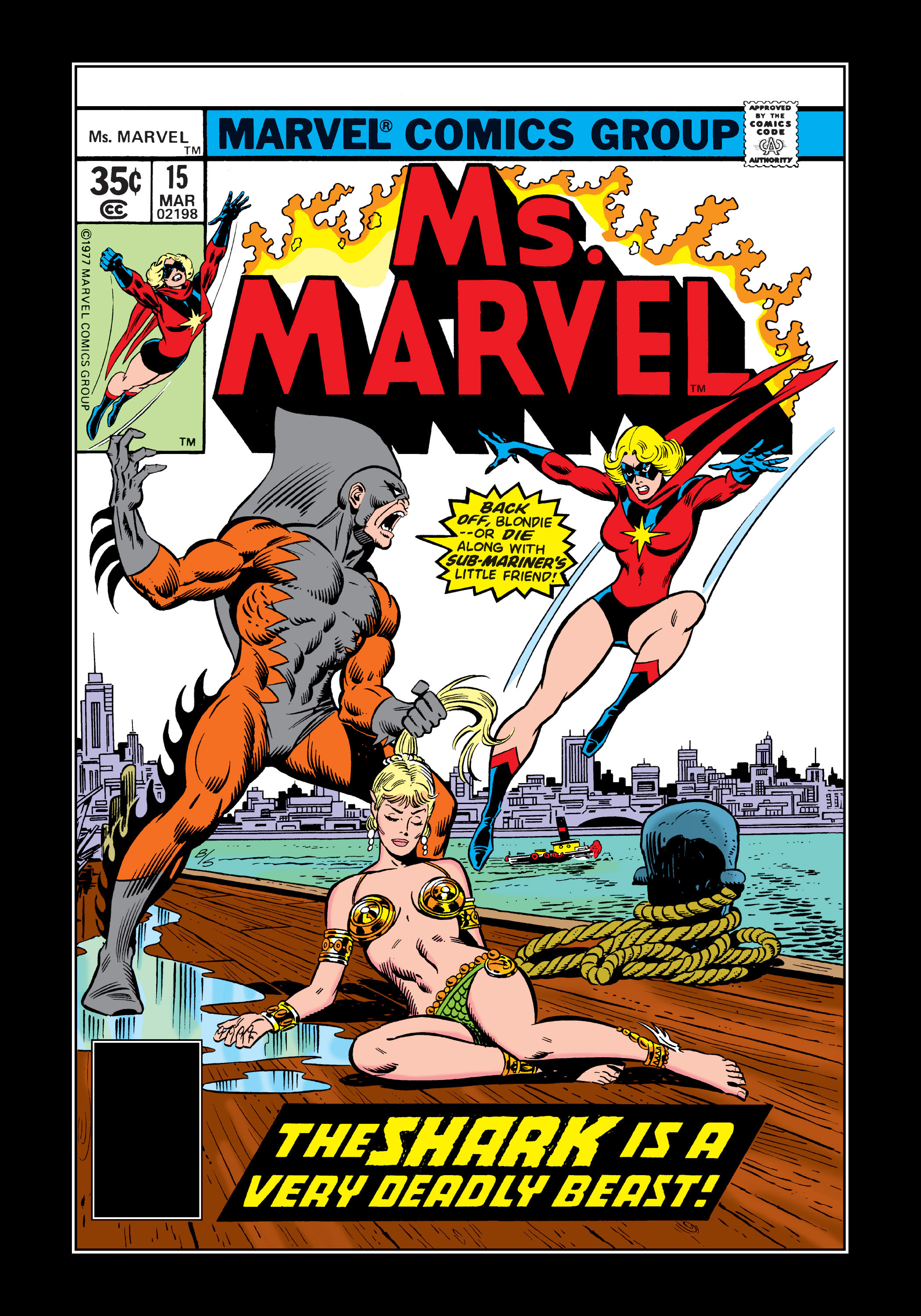 Read online Ms. Marvel (1977) comic -  Issue #15 - 1