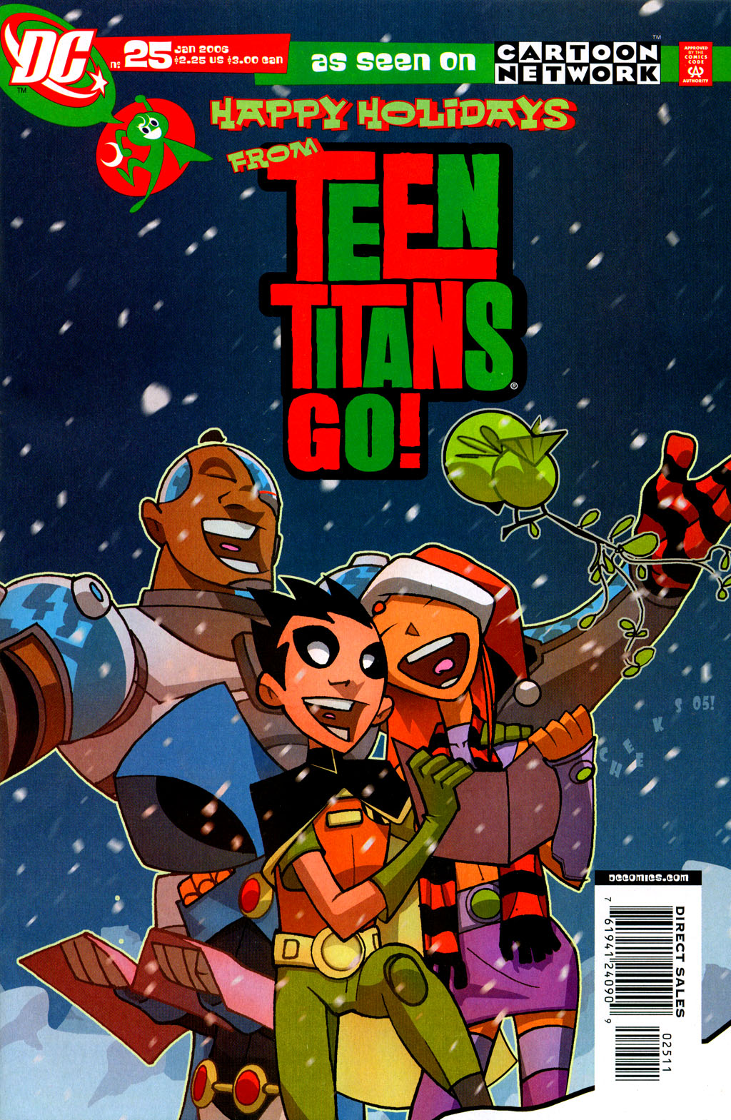 Read online Teen Titans Go! (2003) comic -  Issue #25 - 1