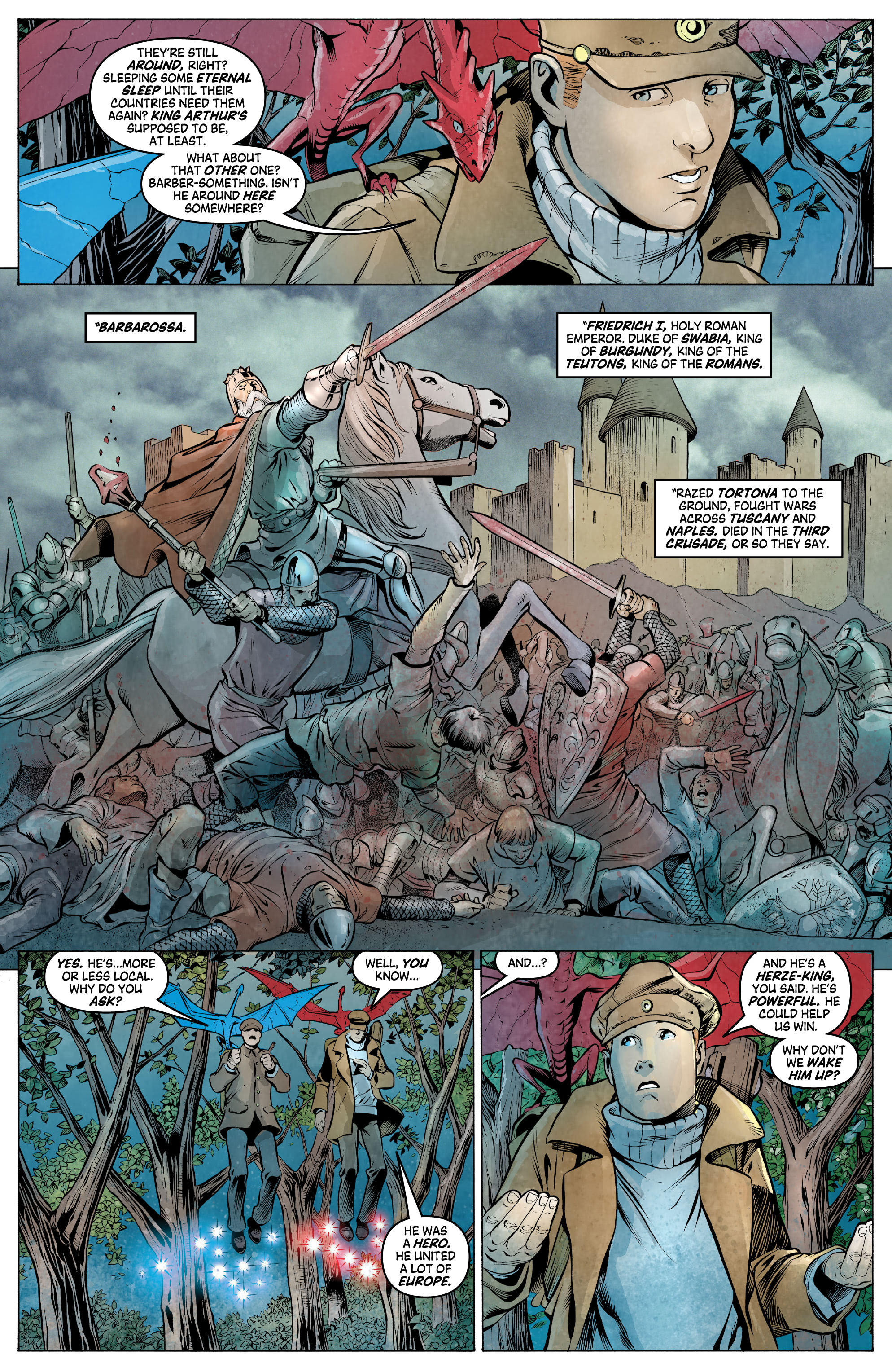 Read online Arrowsmith: Behind Enemy Lines comic -  Issue #6 - 13
