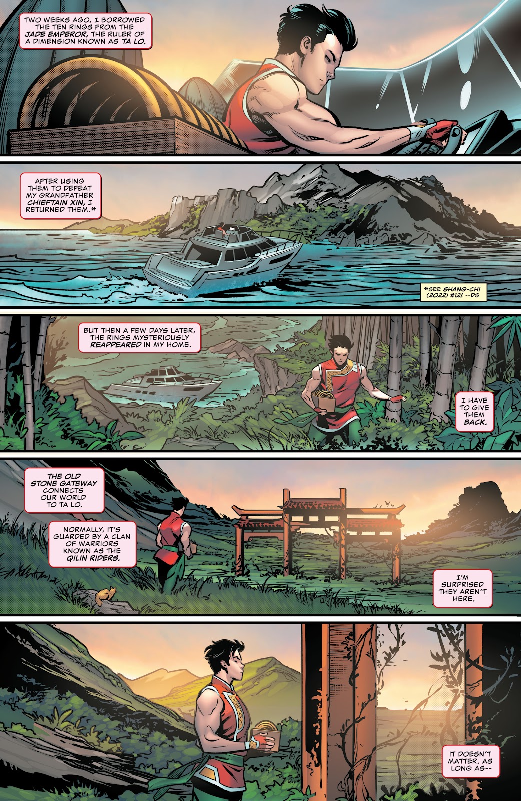 Shang-Chi and the Ten Rings issue 1 - Page 7