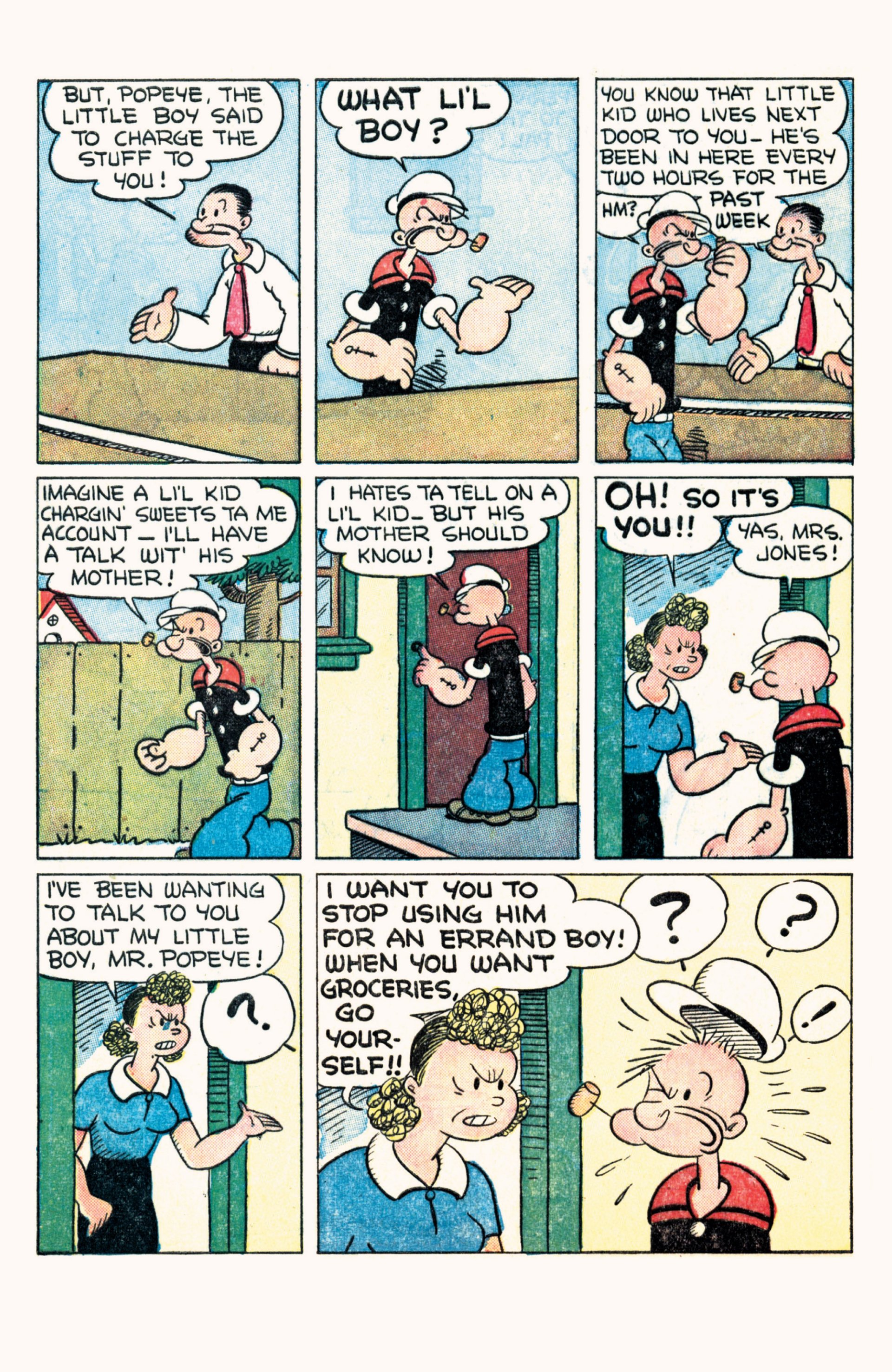 Read online Classic Popeye comic -  Issue #1 - 48