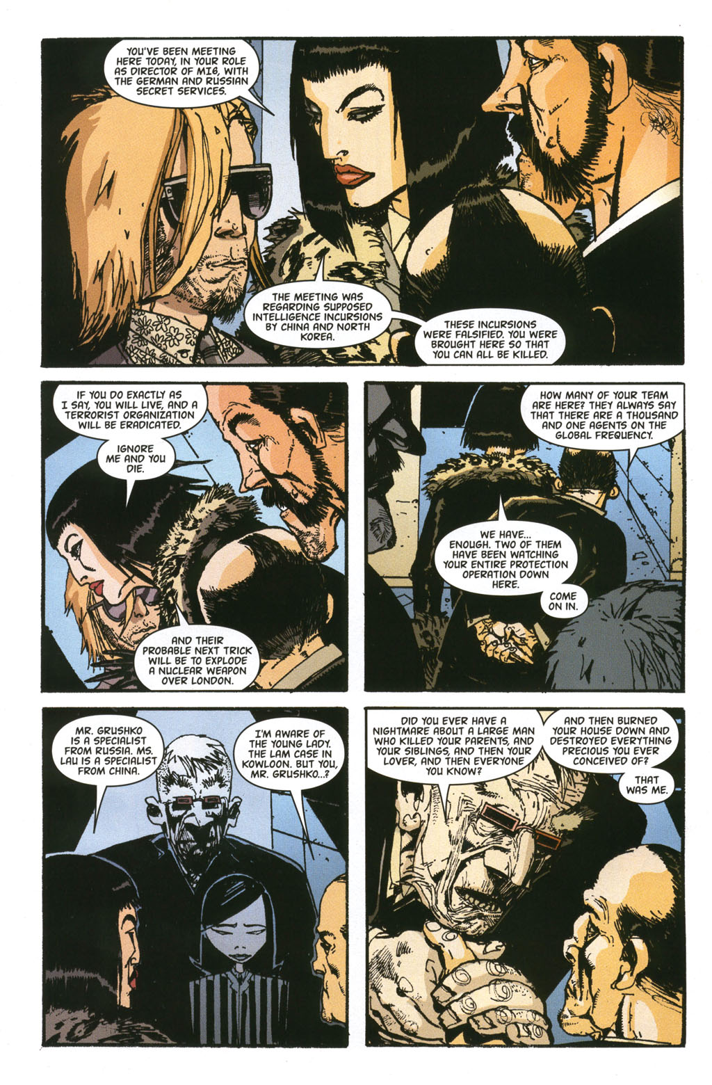 Read online Global Frequency comic -  Issue #7 - 5