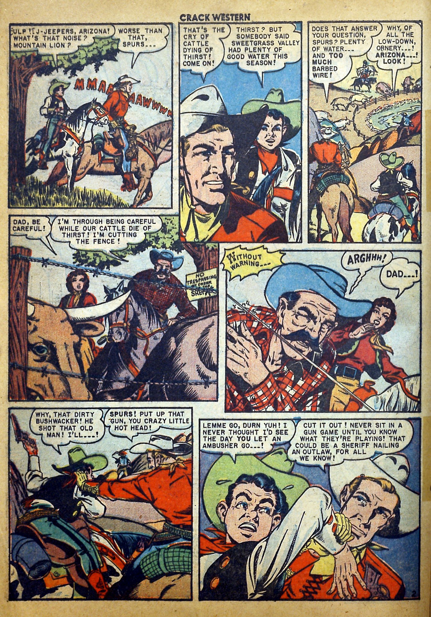 Read online Crack Western comic -  Issue #70 - 4