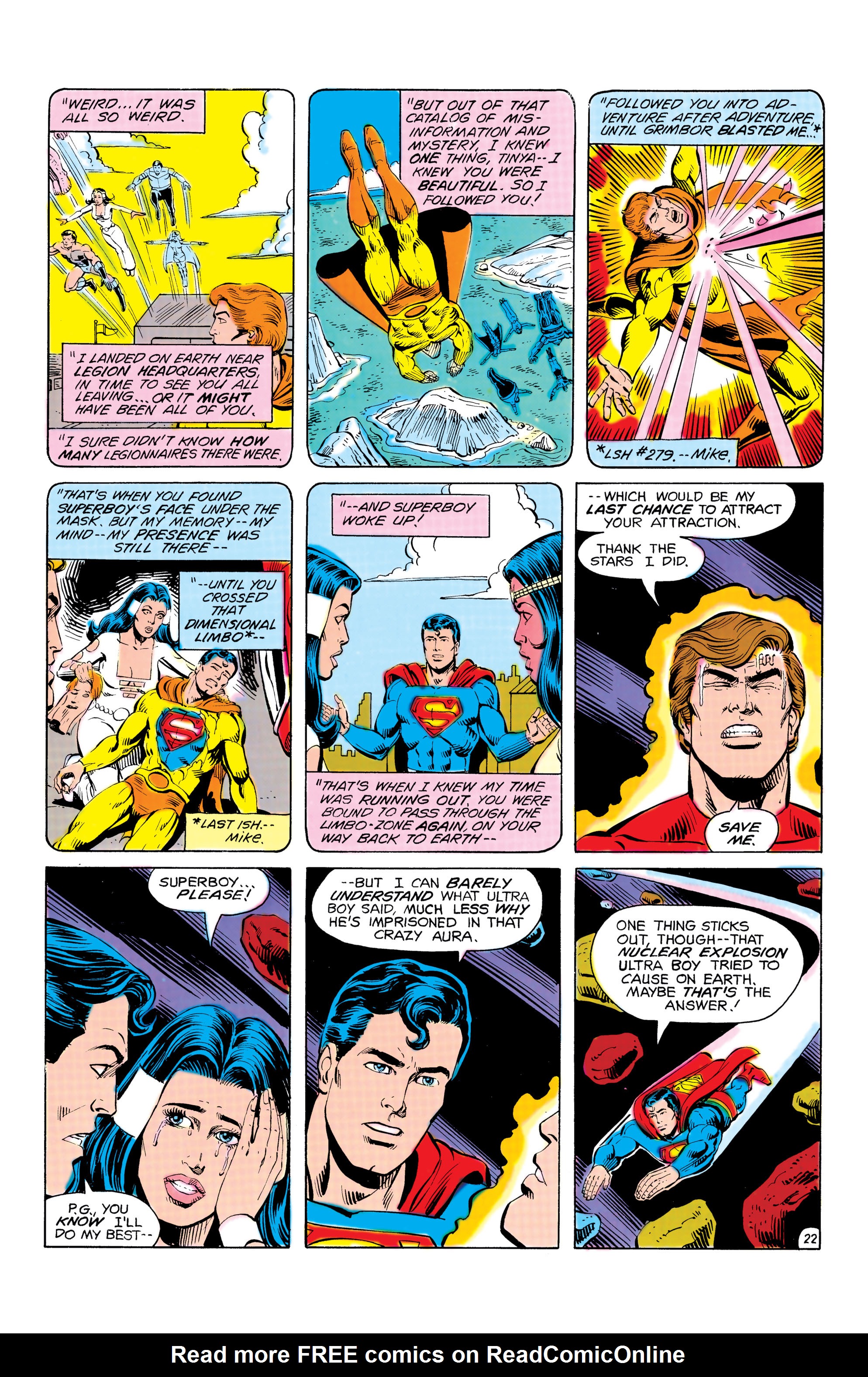 Read online Legion of Super-Heroes (1980) comic -  Issue #282 - 23