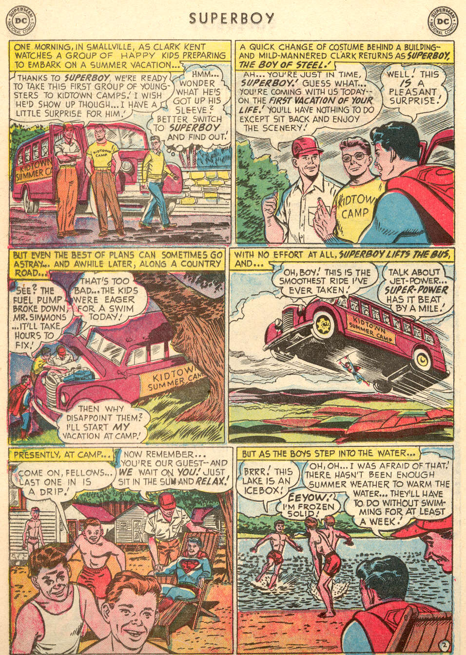 Read online Superboy (1949) comic -  Issue #16 - 31