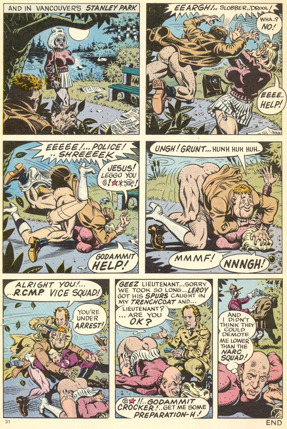 Read online Harold Hedd in "Hitler's Cocaine" comic -  Issue #2 - 33