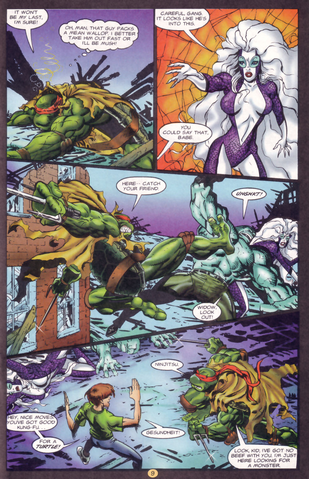 Teenage Mutant Ninja Turtles/Savage Dragon Crossover Full #1 - English 11
