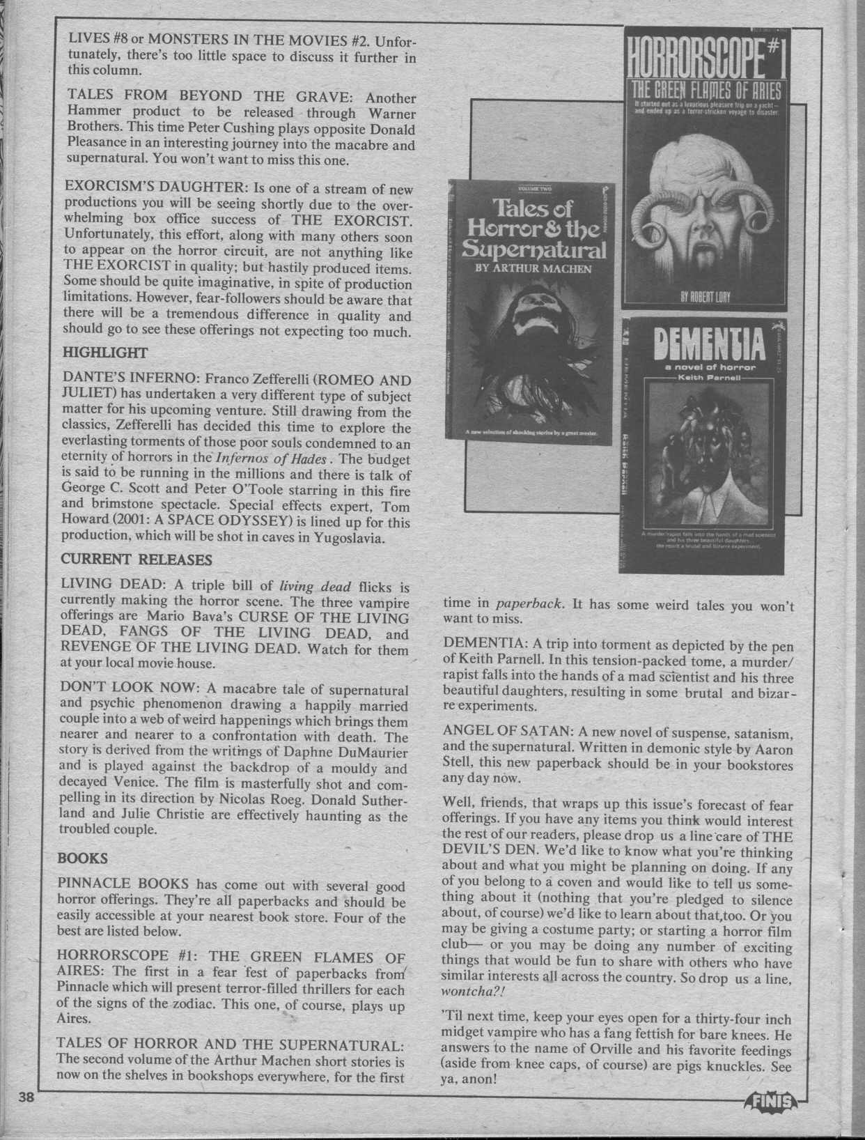 Read online Vampire Tales comic -  Issue #7 - 38