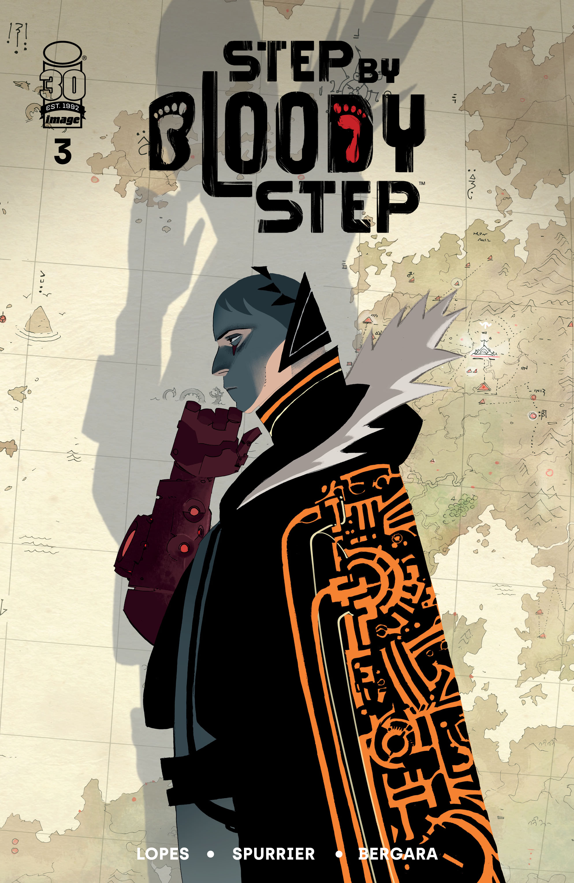 Read online Step by Bloody Step comic -  Issue #3 - 1