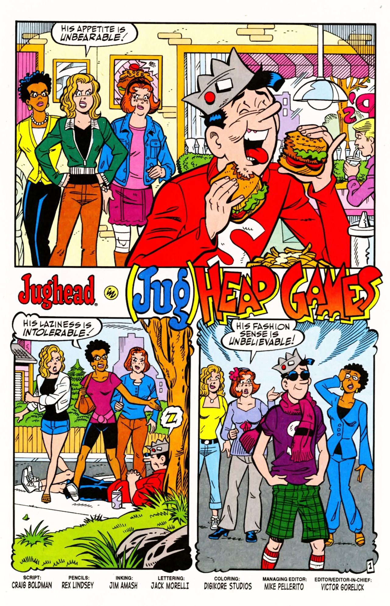 Read online Archie's Pal Jughead Comics comic -  Issue #199 - 3