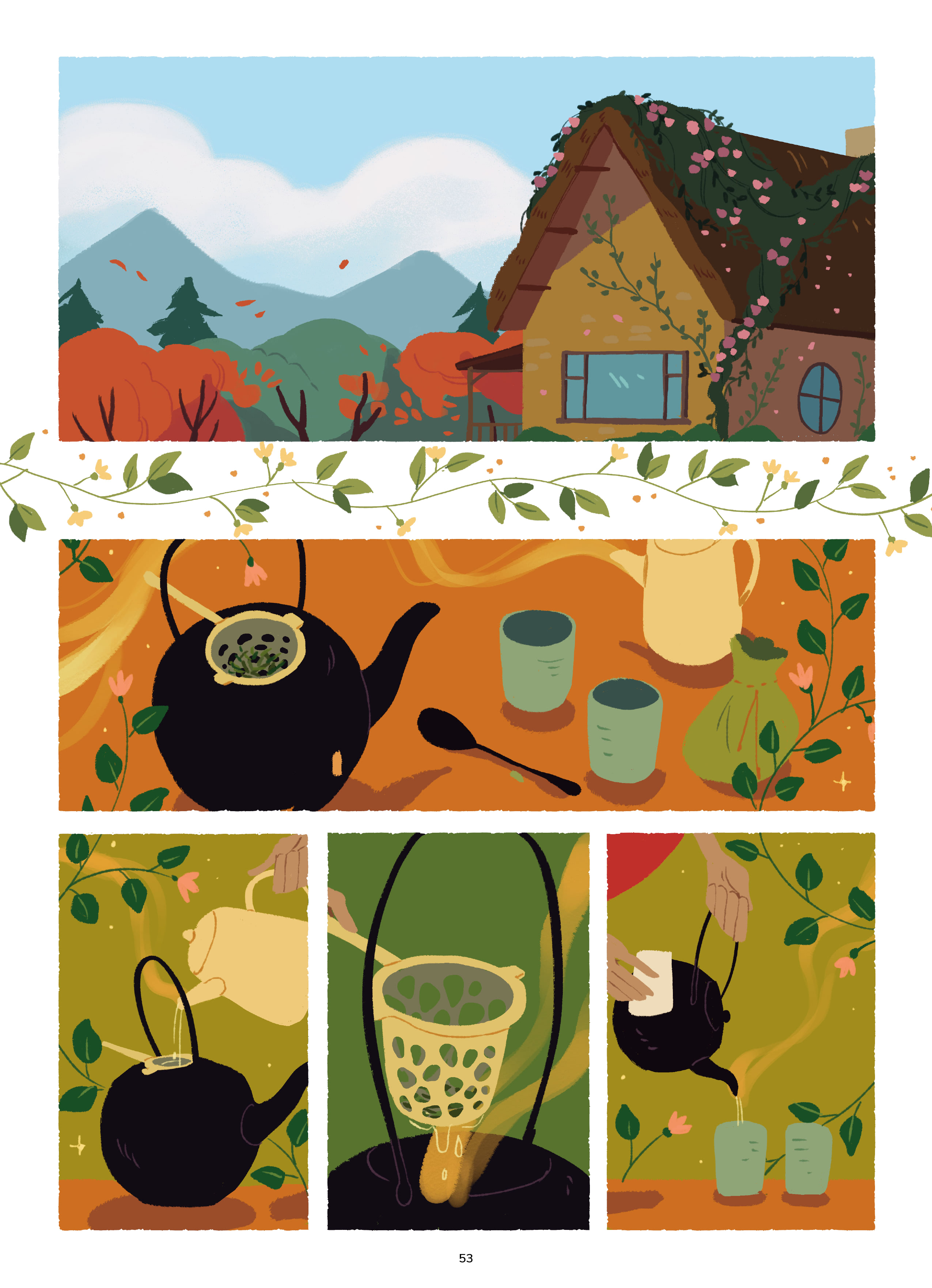 Read online The Tea Dragon Series comic -  Issue # The Tea Dragon Tapestry - 54