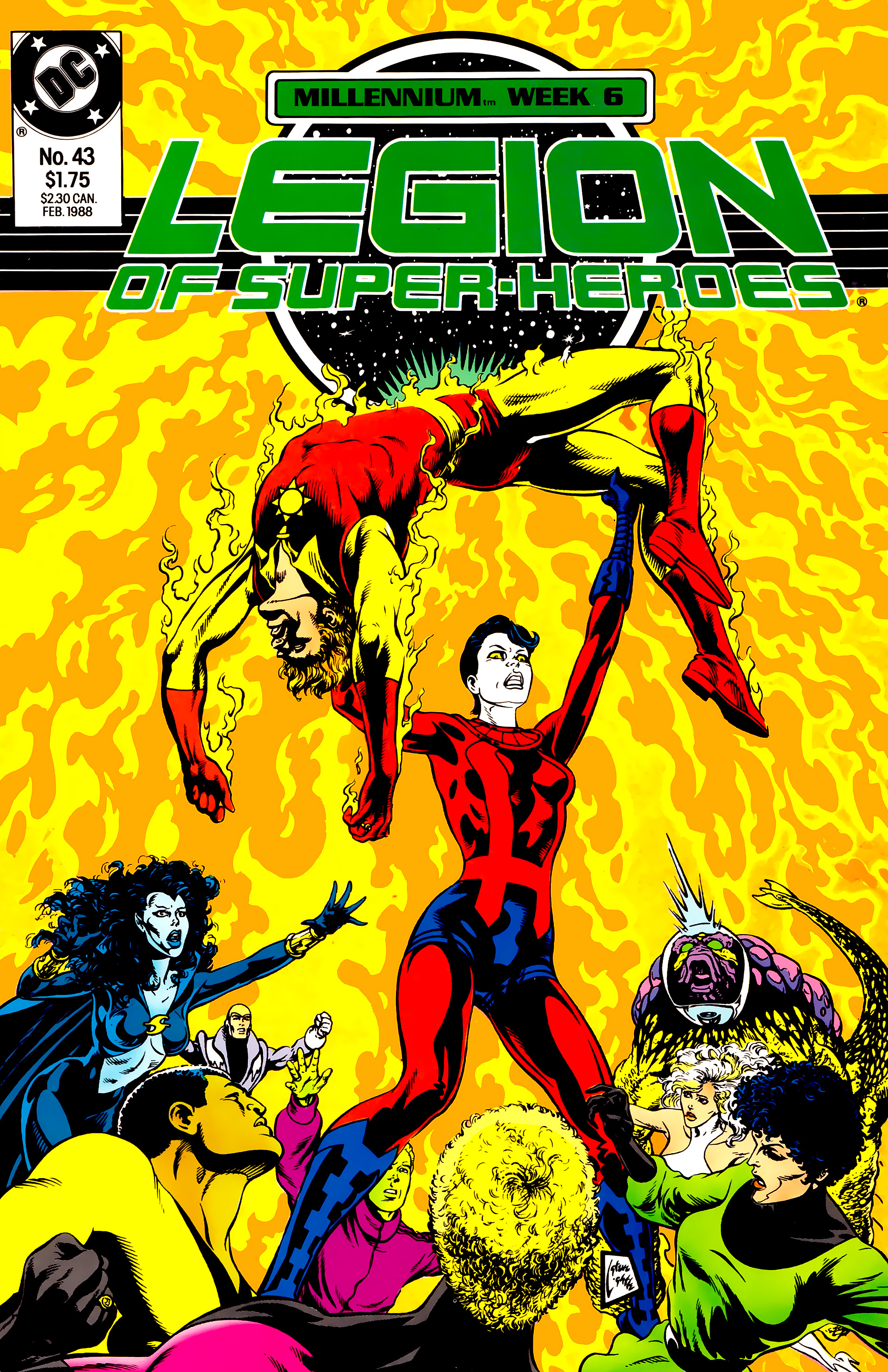 Read online Legion of Super-Heroes (1984) comic -  Issue #43 - 1