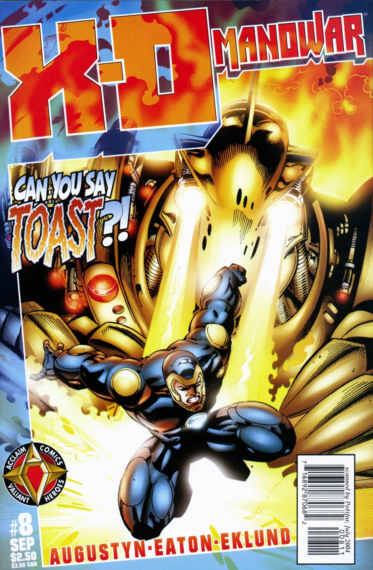 Read online X-O Manowar (1996) comic -  Issue #8 - 1