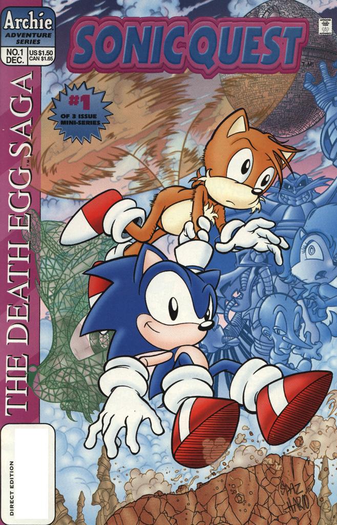 Read online Sonic Quest - The Death Egg Saga comic -  Issue #1 - 1