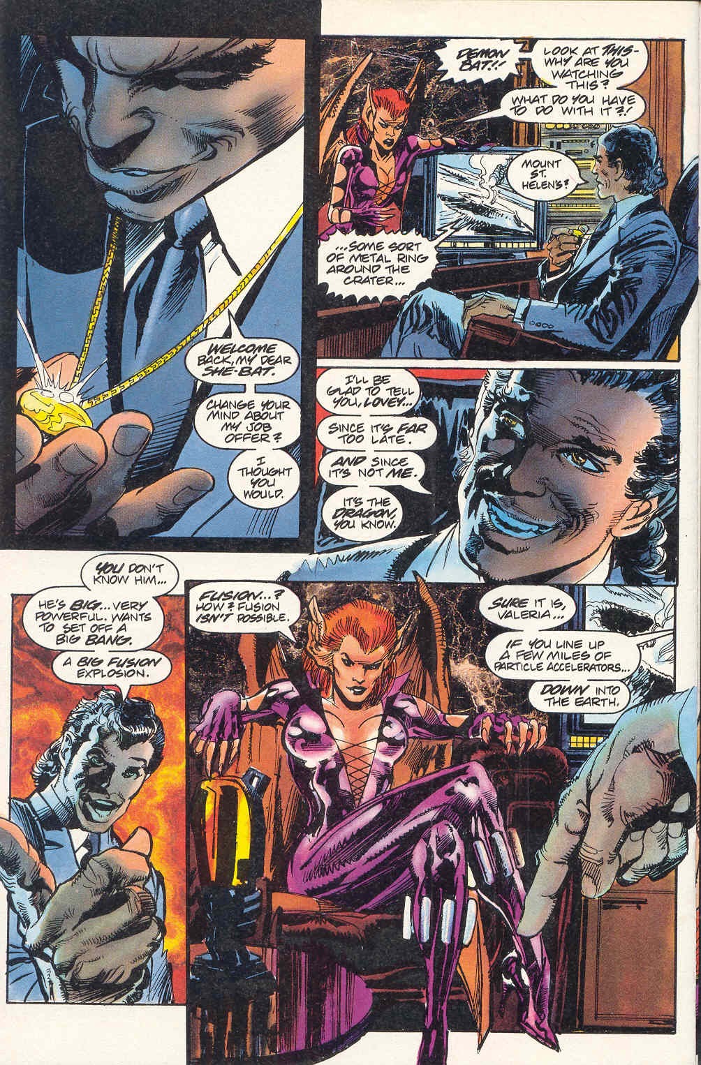 Read online Valeria, The She-Bat (1995) comic -  Issue #2 - 23